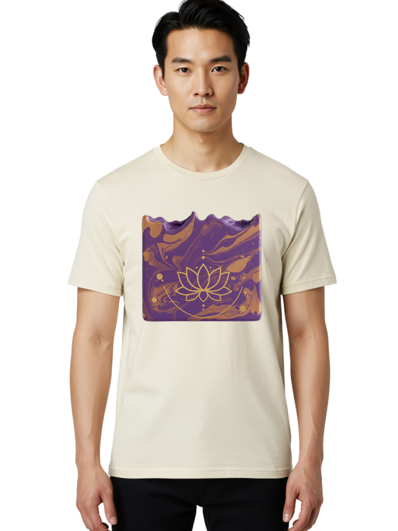 Lotus-Ashtray Men'S Graphic Tee, 100% Cotton, Comfortable Casual Summer Wear, Machine Washable, Vintage Camera, Old Camera, Antique Camera, Black Camera, Classic Photography, Photography Equipment, Nostalgic Device, Film Camera, Camera Art Baf182
