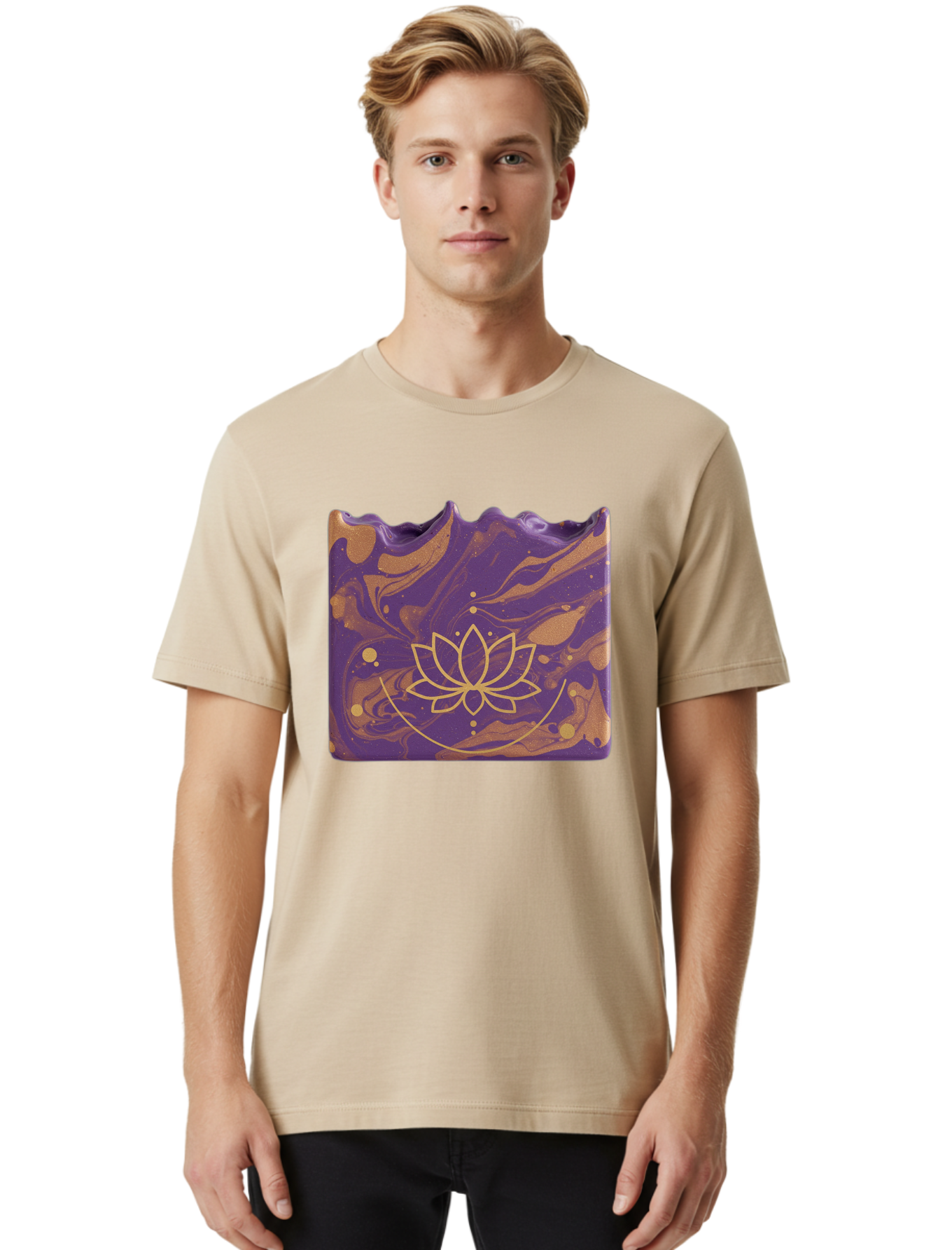 Lotus-Ashtray Men'S Graphic Tee, 100% Cotton, Comfortable Casual Summer Wear, Machine Washable, Vintage Camera, Old Camera, Antique Camera, Black Camera, Classic Photography, Photography Equipment, Nostalgic Device, Film Camera, Camera Art Baf182