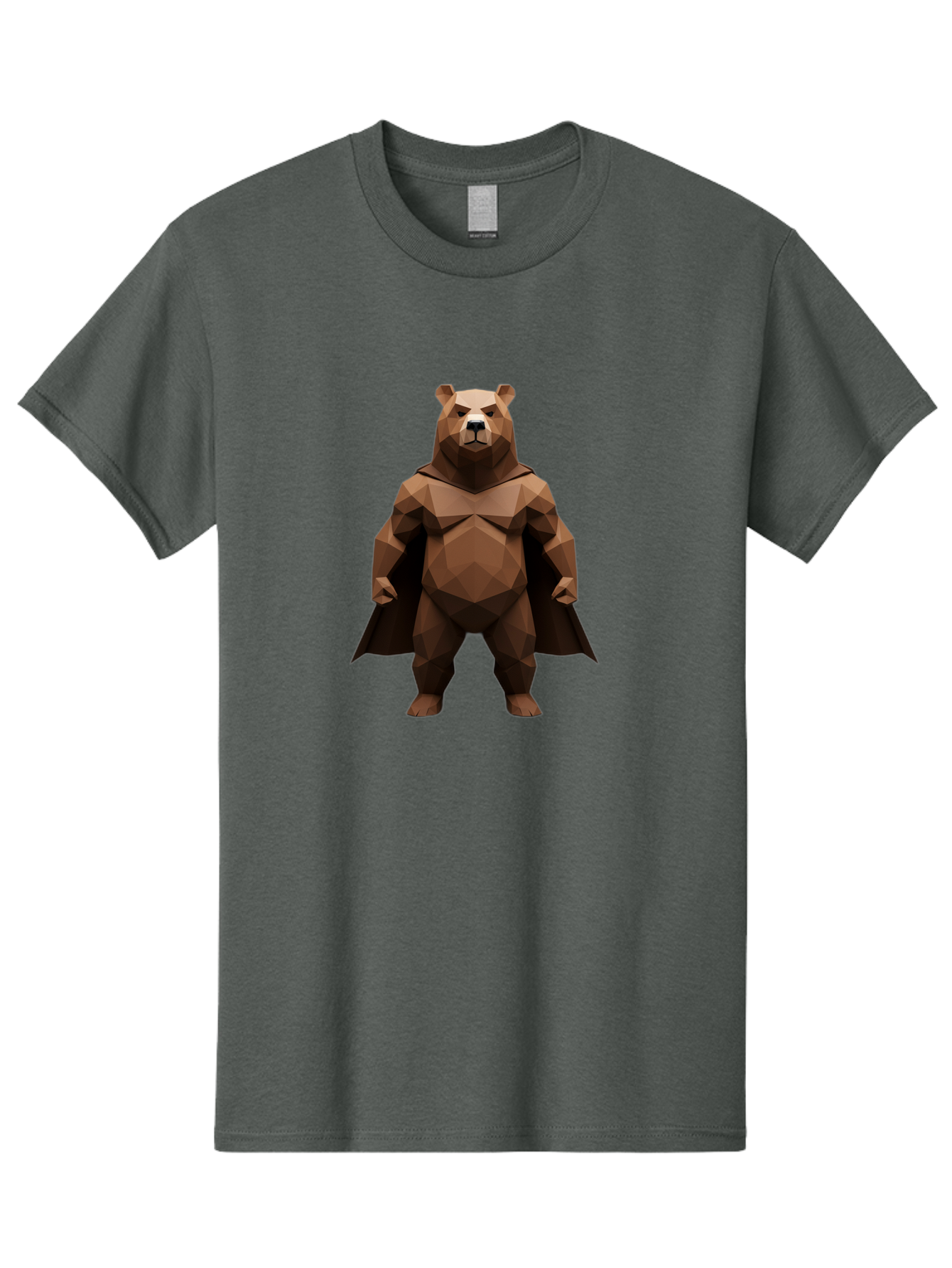 Low-Poly-Bear-Superhero Men'S Graphic Tee, 100% Cotton, Comfortable Casual Summer Wear, Machine Washable, Vintage Camera, Old Camera, Antique Camera, Black Camera, Classic Photography, Photography Equipment, Nostalgic Device, Film Camera, Baf191