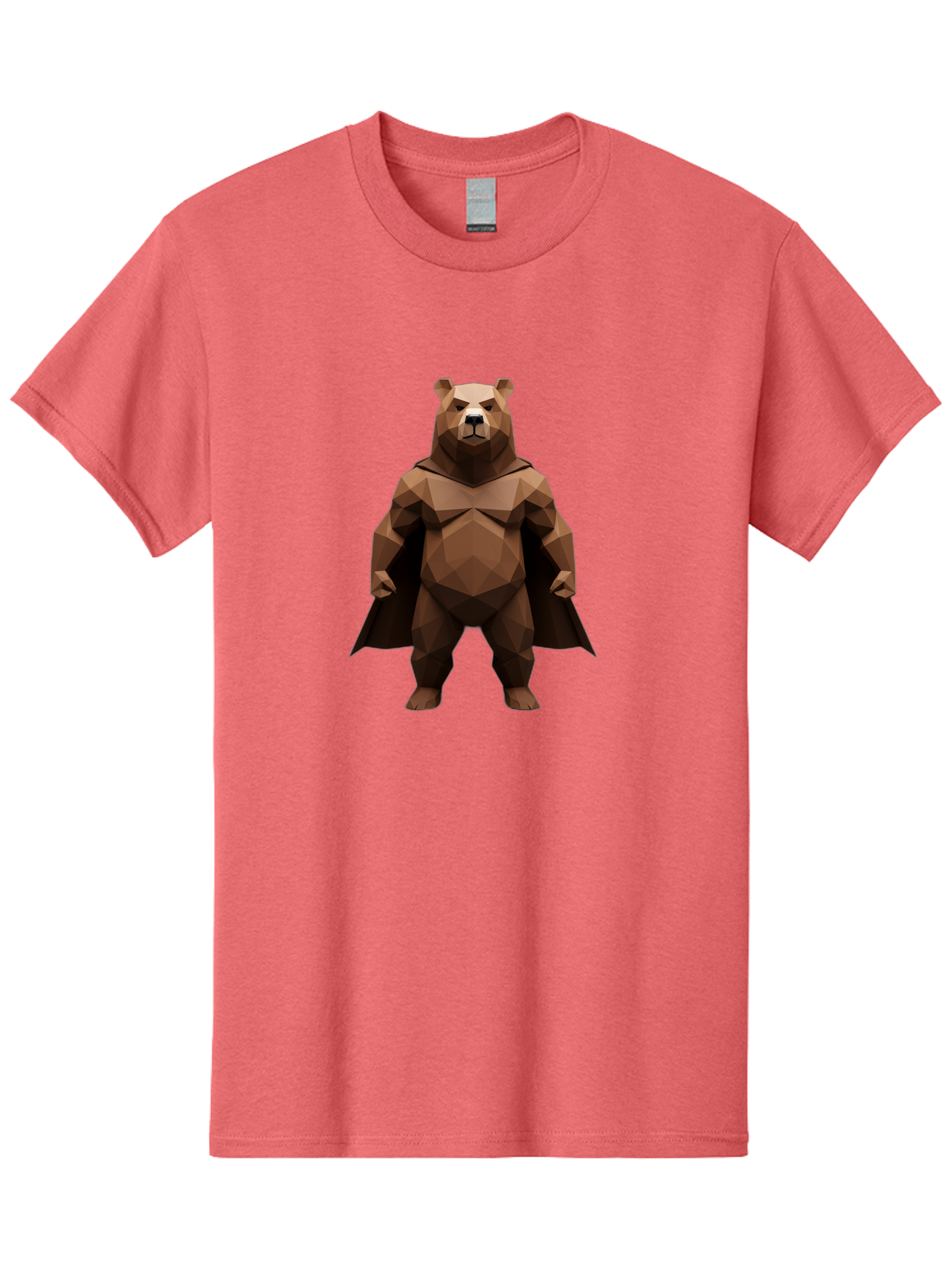 Low-Poly-Bear-Superhero Men'S Graphic Tee, 100% Cotton, Comfortable Casual Summer Wear, Machine Washable, Vintage Camera, Old Camera, Antique Camera, Black Camera, Classic Photography, Photography Equipment, Nostalgic Device, Film Camera, Baf191