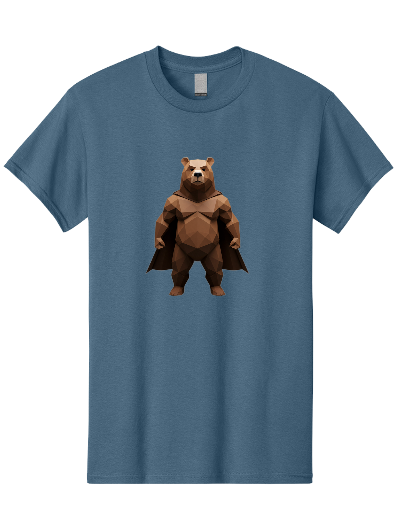 Low-Poly-Bear-Superhero Men'S Graphic Tee, 100% Cotton, Comfortable Casual Summer Wear, Machine Washable, Vintage Camera, Old Camera, Antique Camera, Black Camera, Classic Photography, Photography Equipment, Nostalgic Device, Film Camera, Baf191