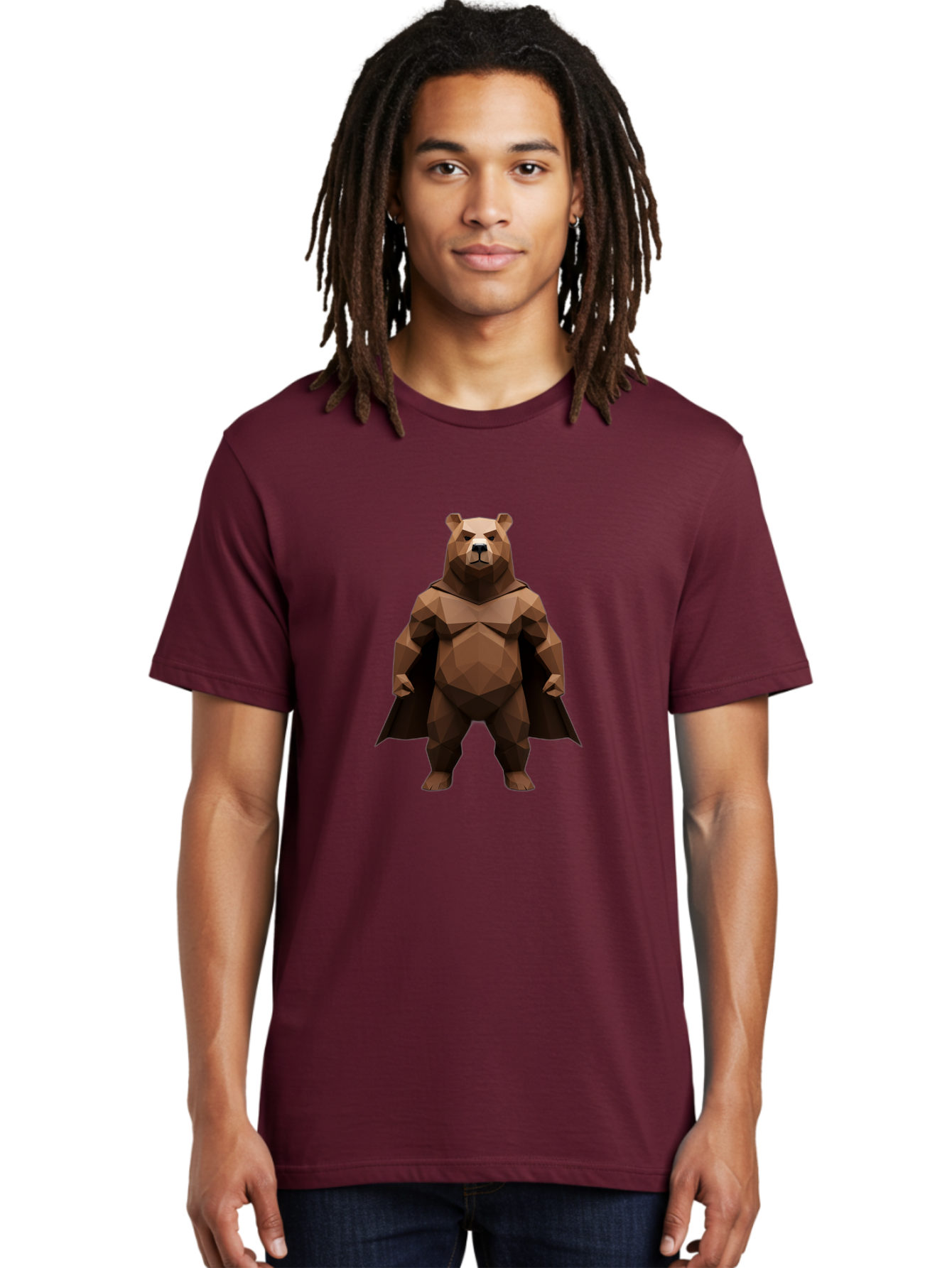 Low-Poly-Bear-Superhero Men'S Graphic Tee, 100% Cotton, Comfortable Casual Summer Wear, Machine Washable, Vintage Camera, Old Camera, Antique Camera, Black Camera, Classic Photography, Photography Equipment, Nostalgic Device, Film Camera, Baf191