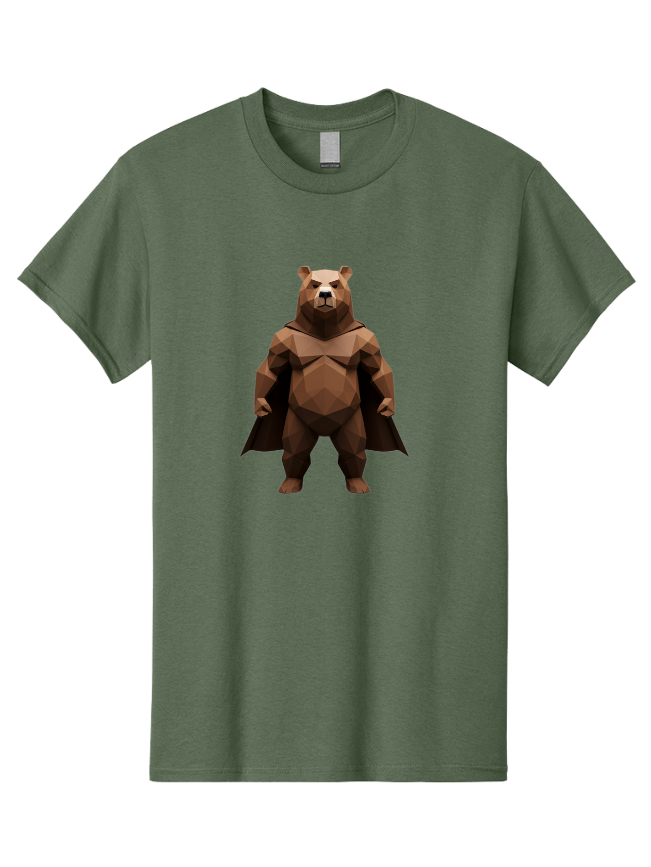Low-Poly-Bear-Superhero Men'S Graphic Tee, 100% Cotton, Comfortable Casual Summer Wear, Machine Washable, Vintage Camera, Old Camera, Antique Camera, Black Camera, Classic Photography, Photography Equipment, Nostalgic Device, Film Camera, Baf191