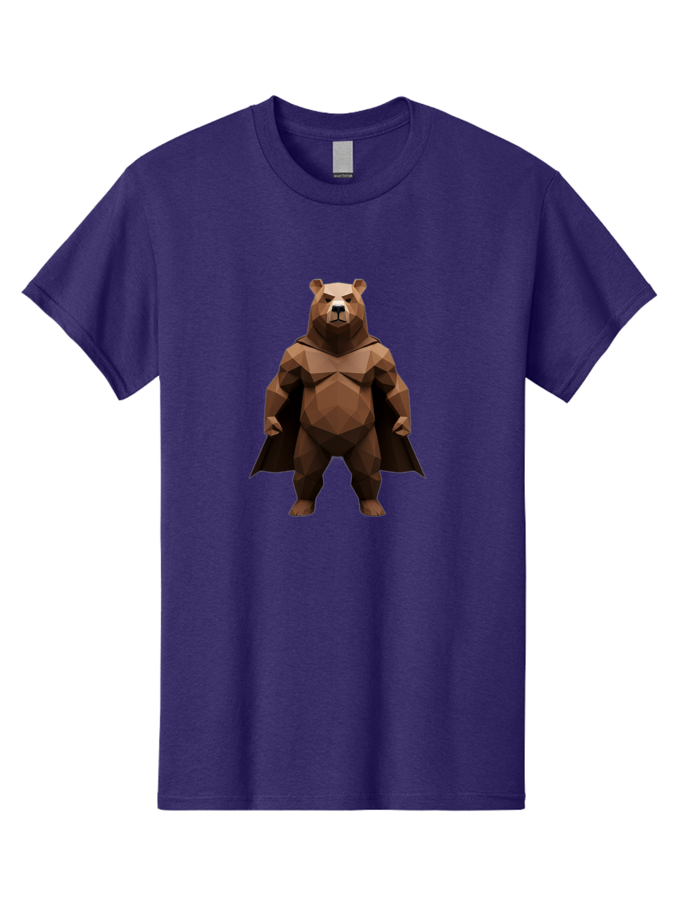 Low-Poly-Bear-Superhero Men'S Graphic Tee, 100% Cotton, Comfortable Casual Summer Wear, Machine Washable, Vintage Camera, Old Camera, Antique Camera, Black Camera, Classic Photography, Photography Equipment, Nostalgic Device, Film Camera, Baf191