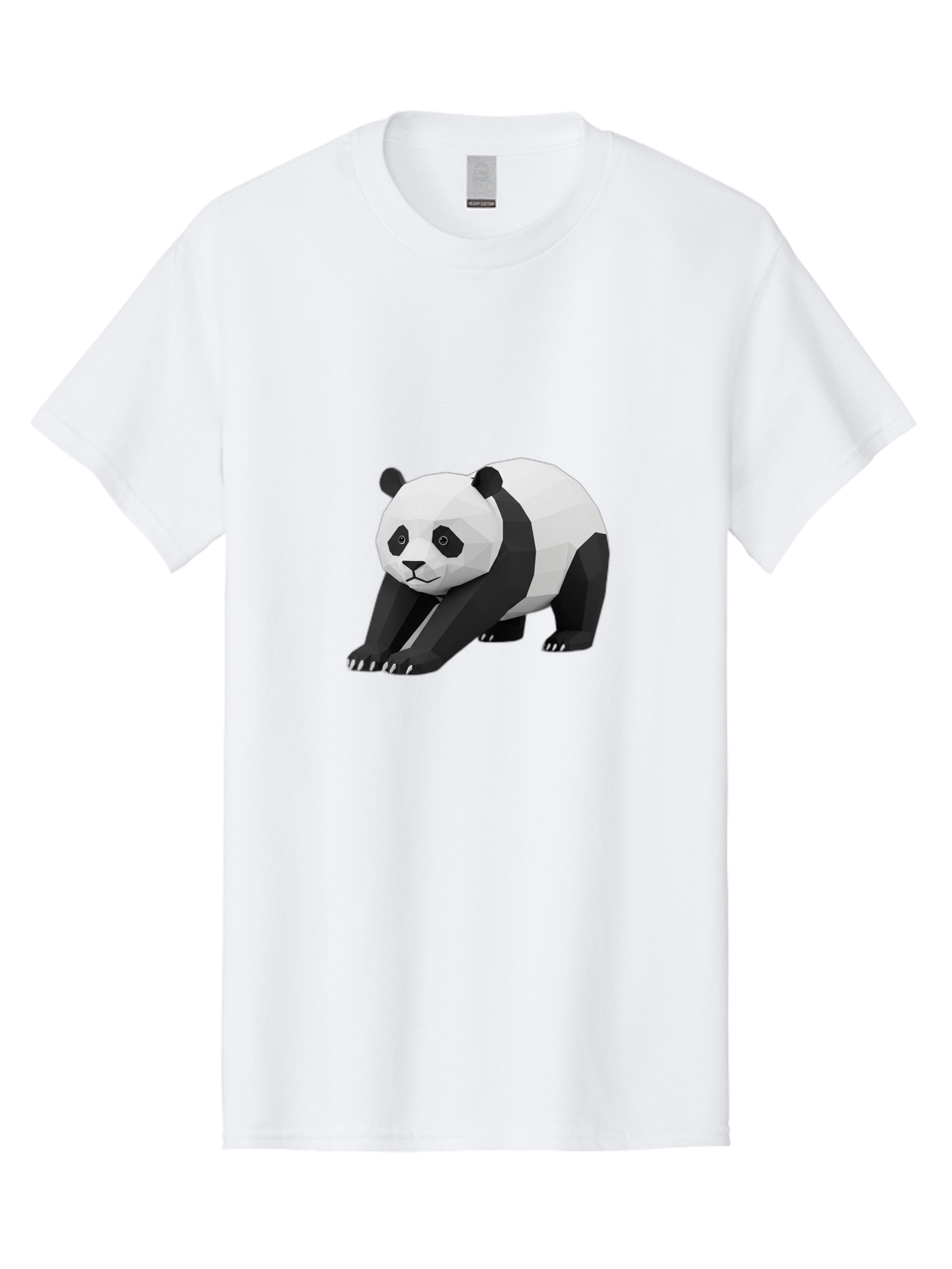 Low-Poly-Panda Men'S Graphic Tee, 100% Cotton, Comfortable Casual Summer Wear, Machine Washable, Vintage Camera, Old Camera, Antique Camera, Black Camera, Classic Photography, Photography Equipment, Nostalgic Device, Film Camera, Camera Art Baf195