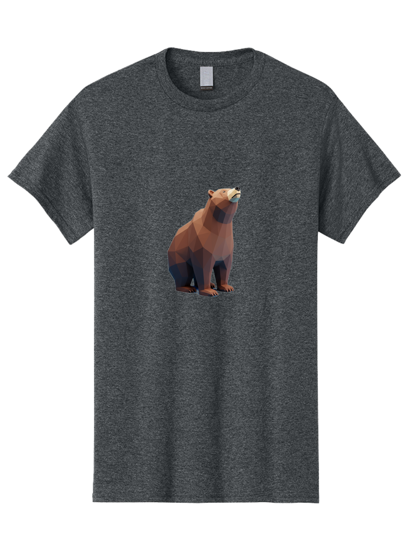 Lowpoly-Bear Men'S Graphic Tee, 100% Cotton, Comfortable Casual Summer Wear, Machine Washable, Vintage Camera, Old Camera, Antique Camera, Black Camera, Classic Photography, Photography Equipment, Nostalgic Device, Film Camera, Camera Art Baf196