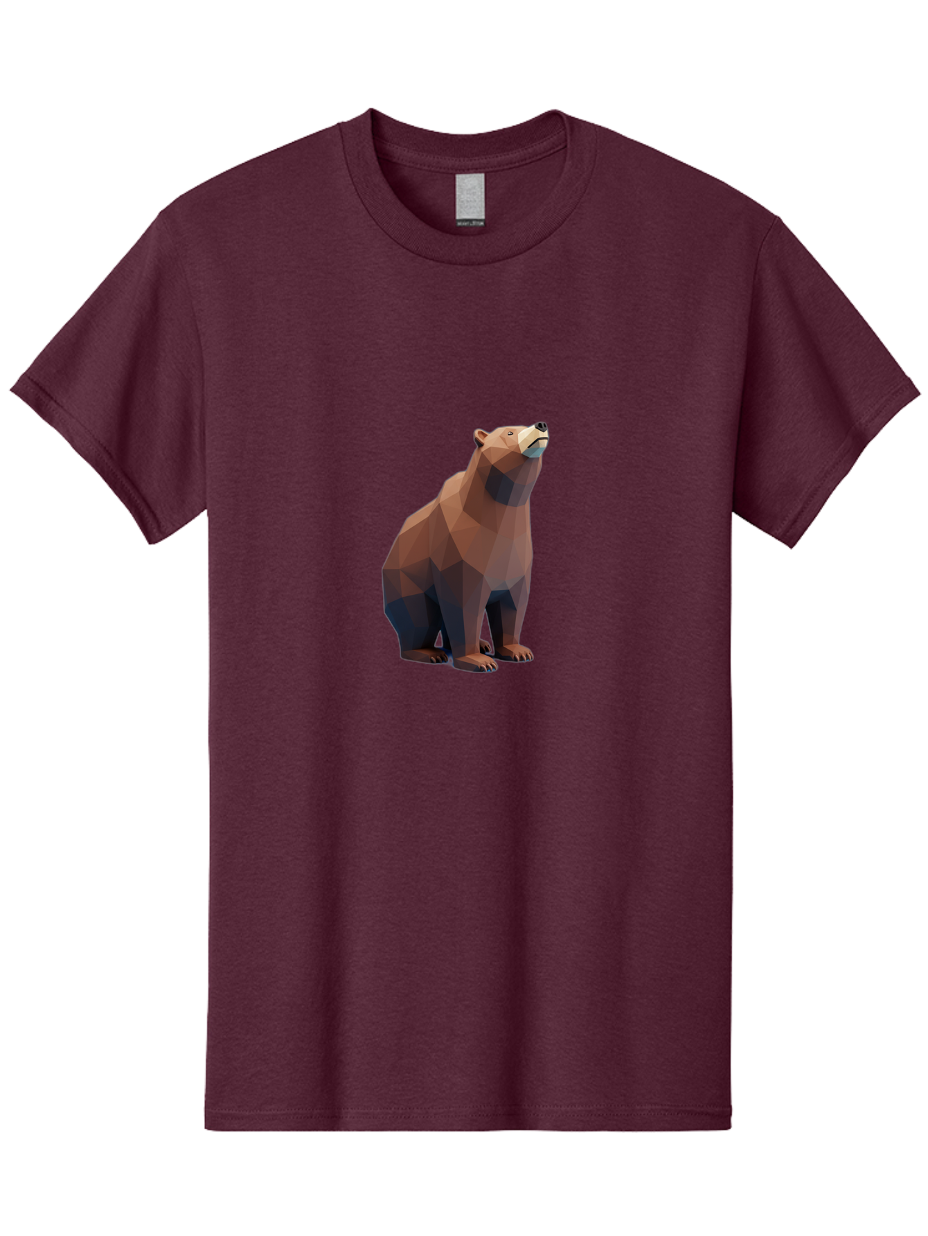 Lowpoly-Bear Men'S Graphic Tee, 100% Cotton, Comfortable Casual Summer Wear, Machine Washable, Vintage Camera, Old Camera, Antique Camera, Black Camera, Classic Photography, Photography Equipment, Nostalgic Device, Film Camera, Camera Art Baf196
