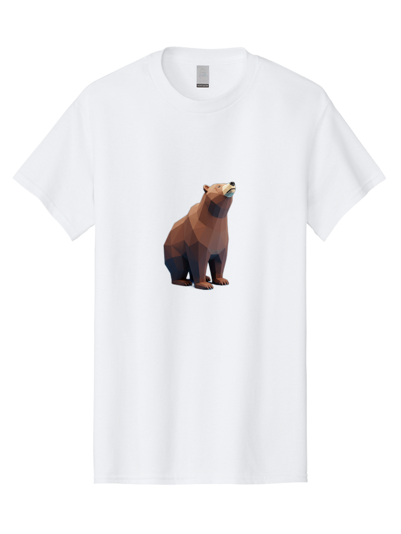 Lowpoly-Bear Men'S Graphic Tee, 100% Cotton, Comfortable Casual Summer Wear, Machine Washable, Vintage Camera, Old Camera, Antique Camera, Black Camera, Classic Photography, Photography Equipment, Nostalgic Device, Film Camera, Camera Art Baf196