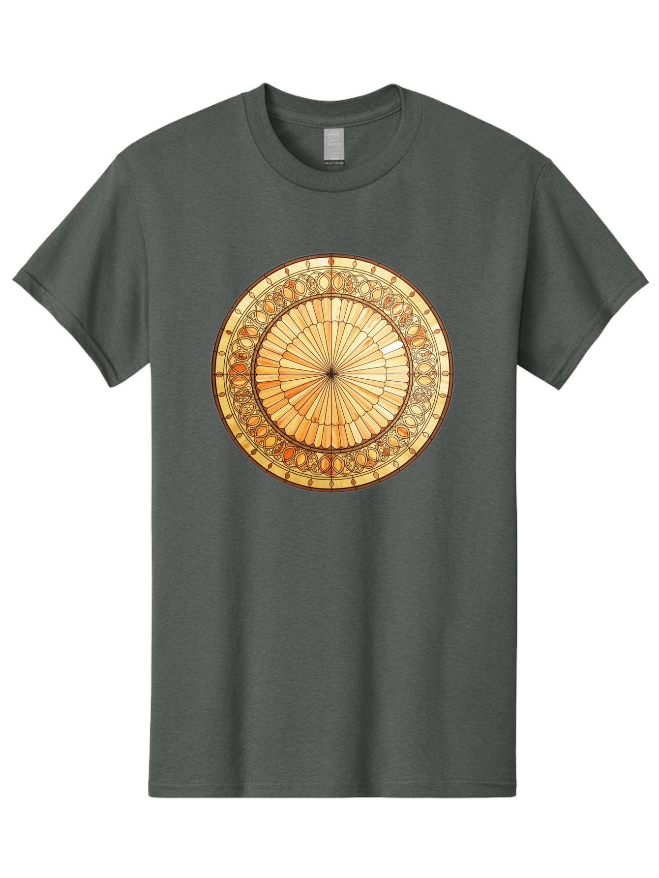 Mandala-Design Men'S Graphic Tee, 100% Cotton, Comfortable Casual Summer Wear, Machine Washable, Vintage Camera, Old Camera, Antique Camera, Black Camera, Classic Photography, Photography Equipment, Nostalgic Device, Film Camera, Camera Art Baf200