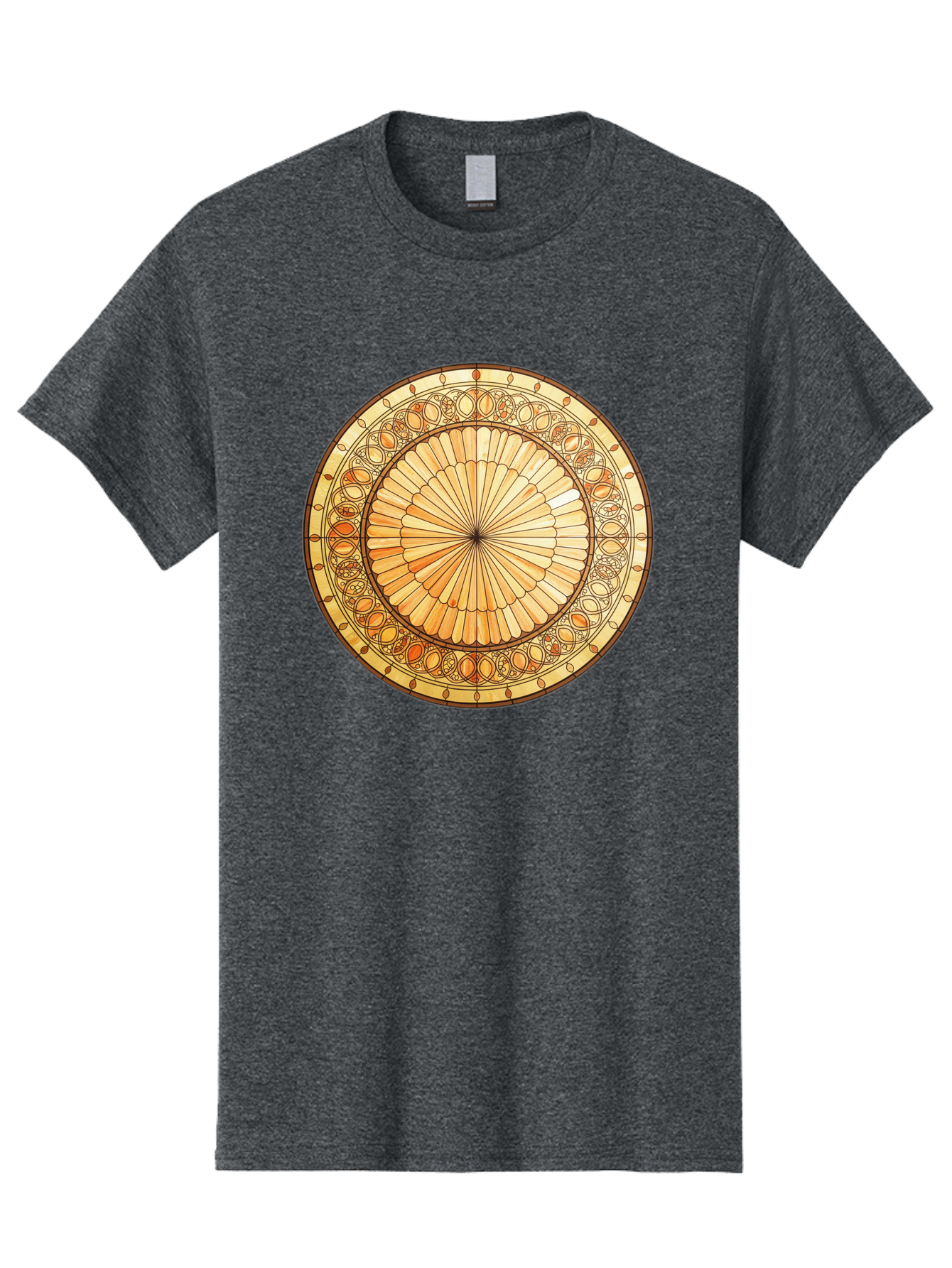 Mandala-Design Men'S Graphic Tee, 100% Cotton, Comfortable Casual Summer Wear, Machine Washable, Vintage Camera, Old Camera, Antique Camera, Black Camera, Classic Photography, Photography Equipment, Nostalgic Device, Film Camera, Camera Art Baf200