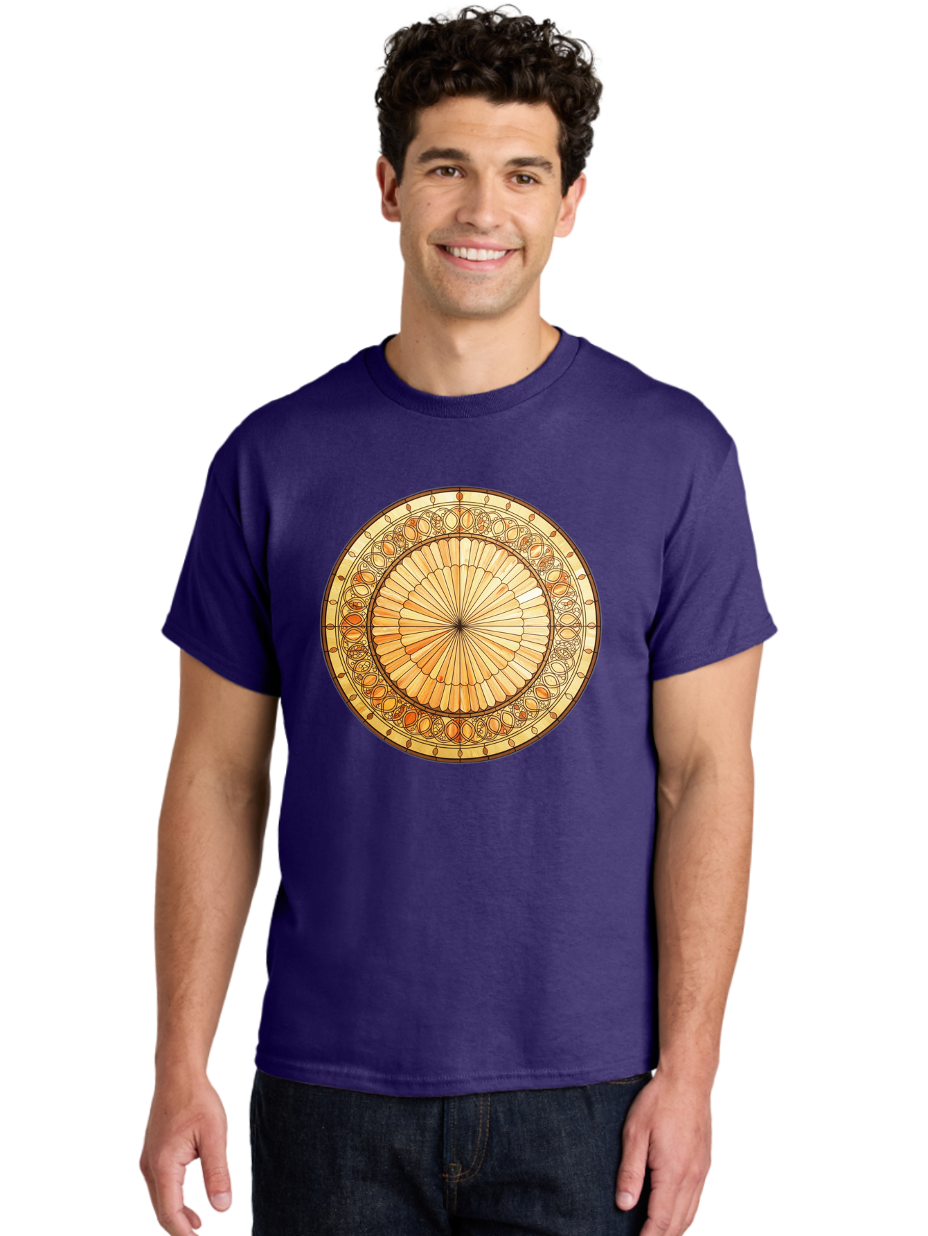 Mandala-Design Men'S Graphic Tee, 100% Cotton, Comfortable Casual Summer Wear, Machine Washable, Vintage Camera, Old Camera, Antique Camera, Black Camera, Classic Photography, Photography Equipment, Nostalgic Device, Film Camera, Camera Art Baf200