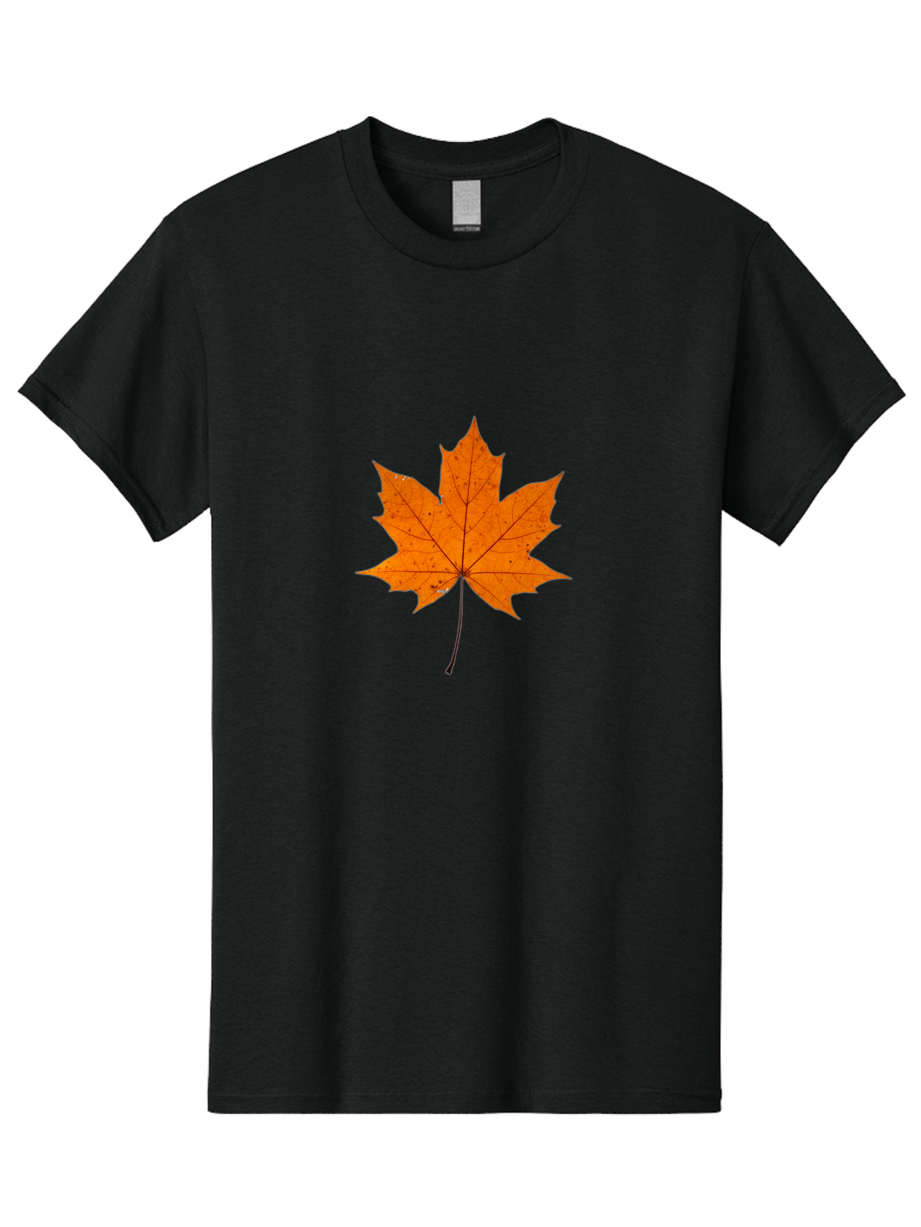 Maple-Leaf-1 Men'S Graphic Tee, 100% Cotton, Comfortable Casual Summer Wear, Machine Washable, Vintage Camera, Old Camera, Antique Camera, Black Camera, Classic Photography, Photography Equipment, Nostalgic Device, Film Camera, Camera Art Baf201