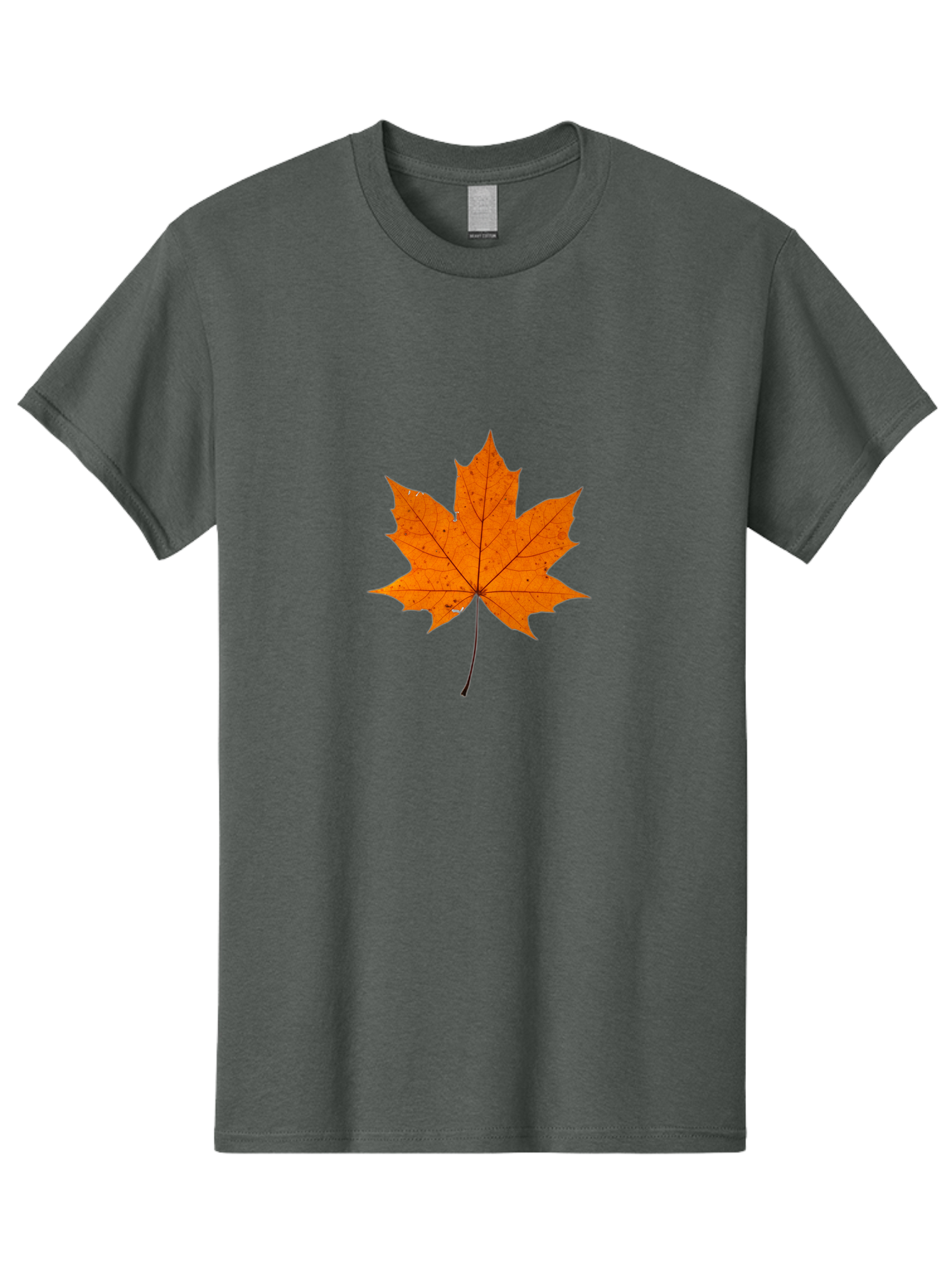 Maple-Leaf-1 Men'S Graphic Tee, 100% Cotton, Comfortable Casual Summer Wear, Machine Washable, Vintage Camera, Old Camera, Antique Camera, Black Camera, Classic Photography, Photography Equipment, Nostalgic Device, Film Camera, Camera Art Baf201