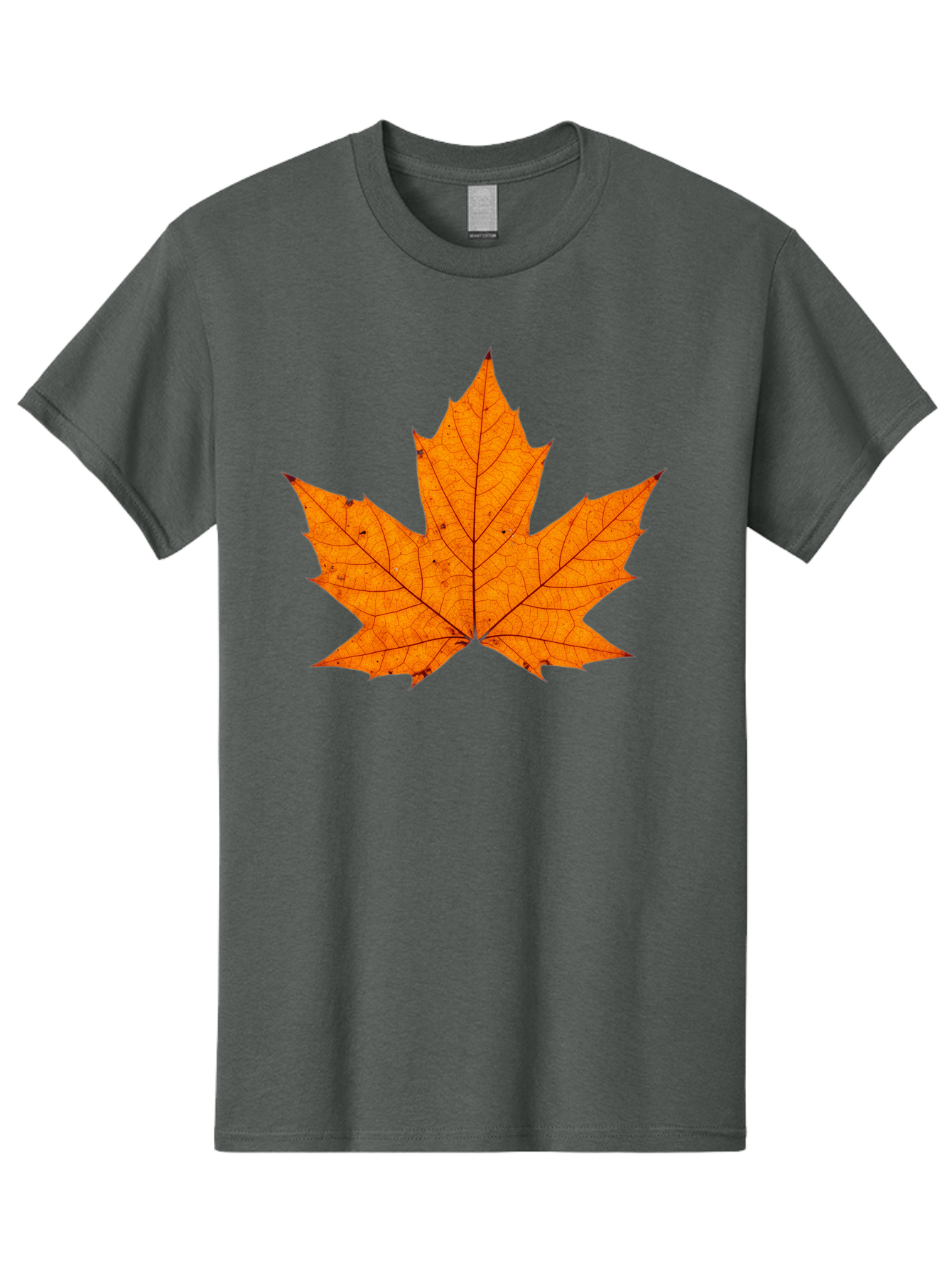 Maple-Leaf-2 Men'S Graphic Tee, 100% Cotton, Comfortable Casual Summer Wear, Machine Washable, Vintage Camera, Old Camera, Antique Camera, Black Camera, Classic Photography, Photography Equipment, Nostalgic Device, Film Camera, Camera Art Baf202