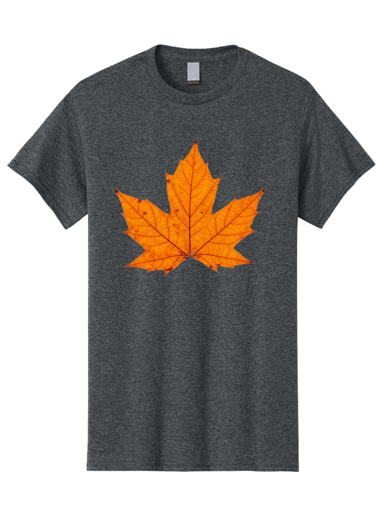 Maple-Leaf-2 Men'S Graphic Tee, 100% Cotton, Comfortable Casual Summer Wear, Machine Washable, Vintage Camera, Old Camera, Antique Camera, Black Camera, Classic Photography, Photography Equipment, Nostalgic Device, Film Camera, Camera Art Baf202