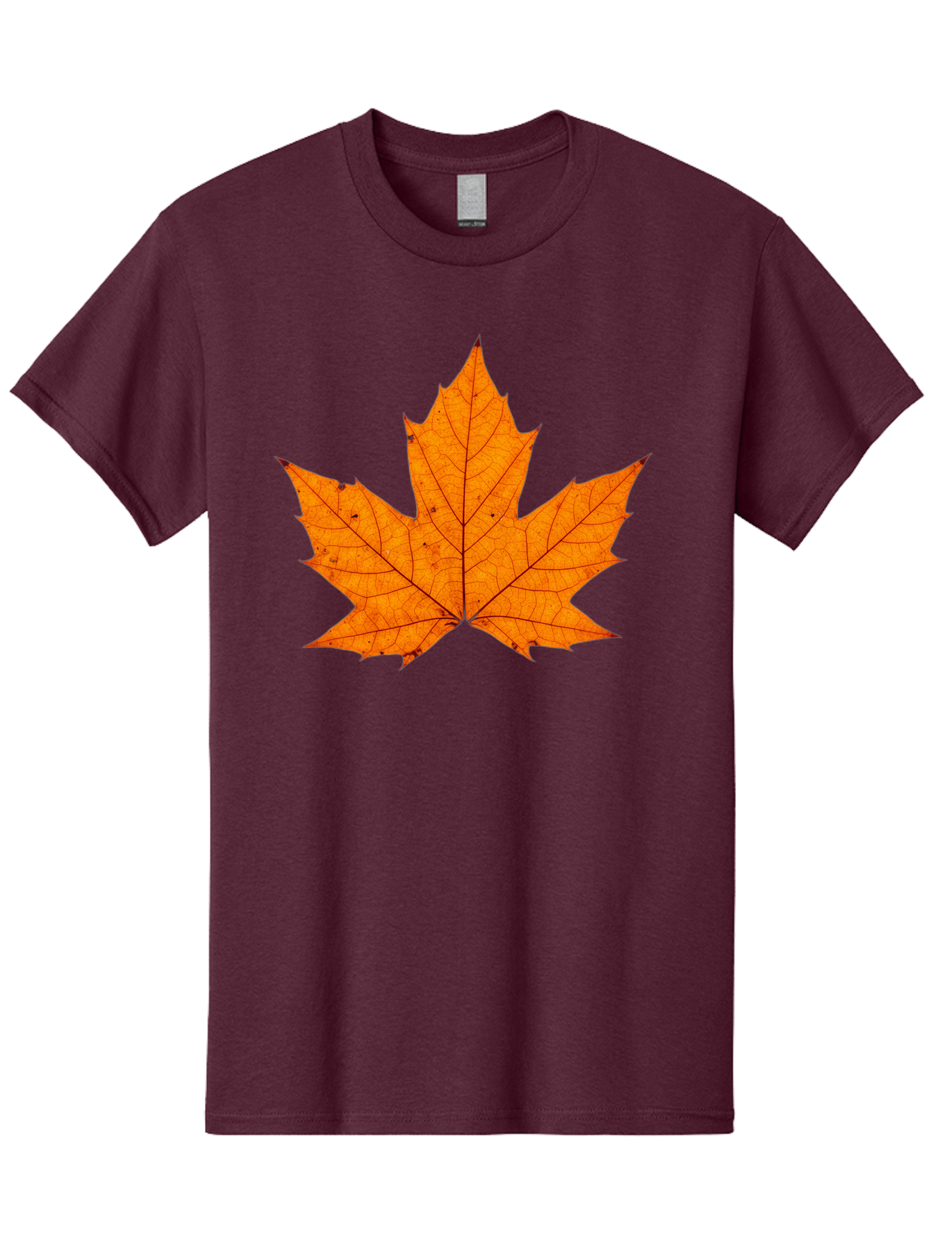 Maple-Leaf-2 Men'S Graphic Tee, 100% Cotton, Comfortable Casual Summer Wear, Machine Washable, Vintage Camera, Old Camera, Antique Camera, Black Camera, Classic Photography, Photography Equipment, Nostalgic Device, Film Camera, Camera Art Baf202