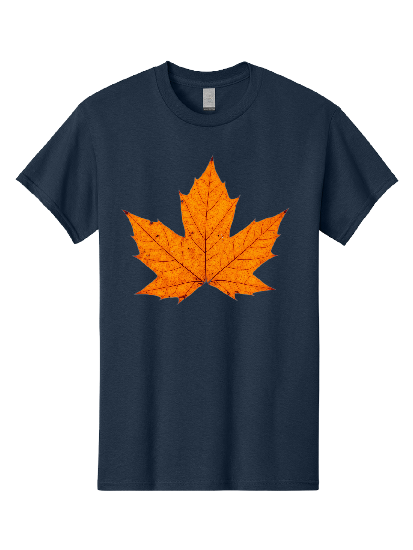 Maple-Leaf-2 Men'S Graphic Tee, 100% Cotton, Comfortable Casual Summer Wear, Machine Washable, Vintage Camera, Old Camera, Antique Camera, Black Camera, Classic Photography, Photography Equipment, Nostalgic Device, Film Camera, Camera Art Baf202