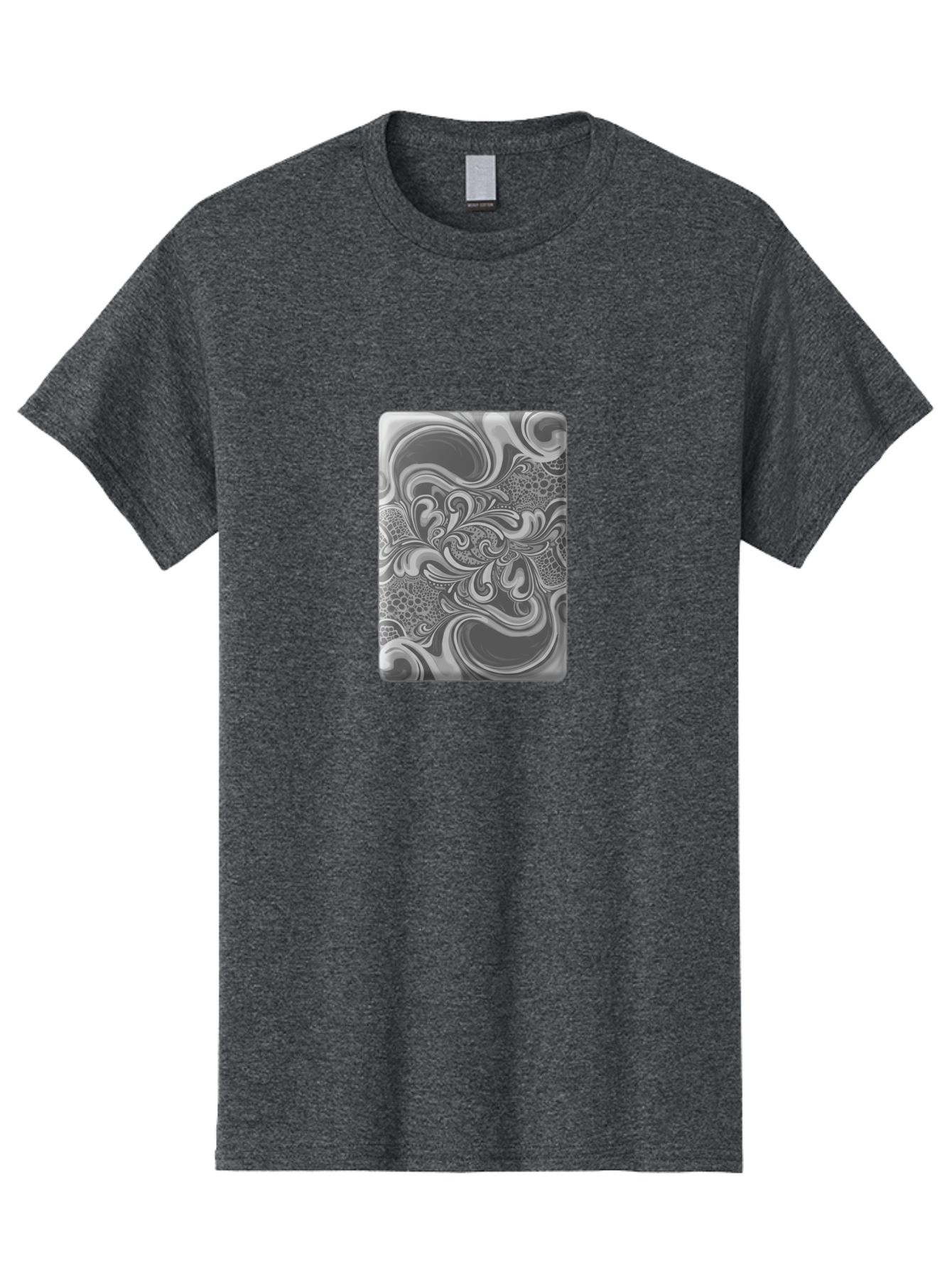 Marbled-Rectangular-Object Men'S Graphic Tee, 100% Cotton, Comfortable Casual Summer Wear, Machine Washable, Vintage Camera, Old Camera, Antique Camera, Black Camera, Classic Photography, Photography Equipment, Nostalgic Device, Film Camera, Baf204
