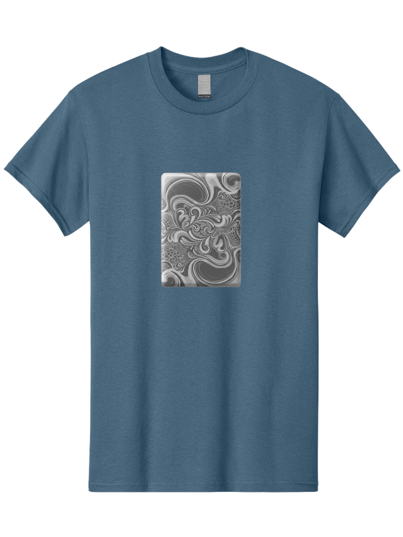 Marbled-Rectangular-Object Men'S Graphic Tee, 100% Cotton, Comfortable Casual Summer Wear, Machine Washable, Vintage Camera, Old Camera, Antique Camera, Black Camera, Classic Photography, Photography Equipment, Nostalgic Device, Film Camera, Baf204
