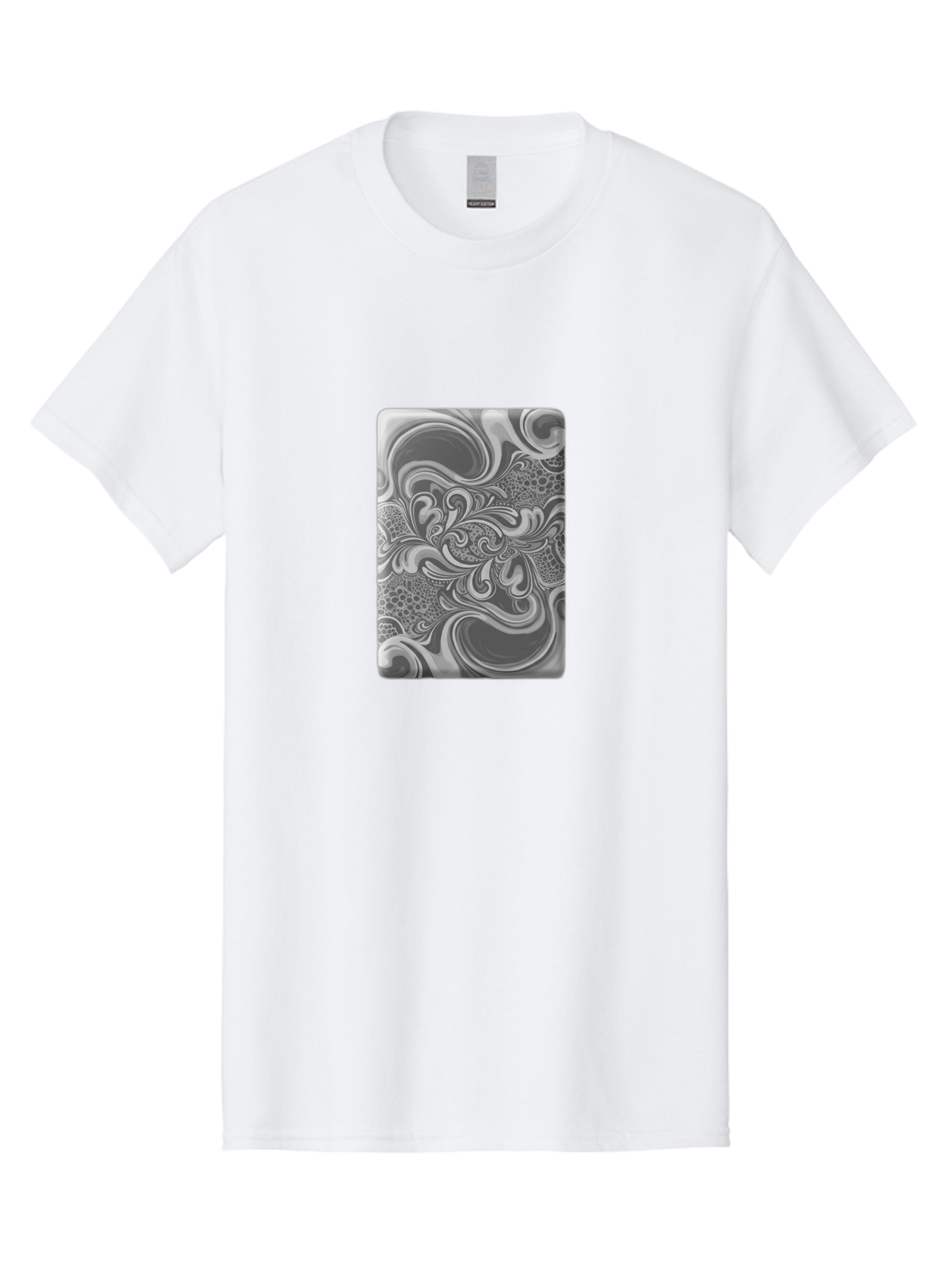 Marbled-Rectangular-Object Men'S Graphic Tee, 100% Cotton, Comfortable Casual Summer Wear, Machine Washable, Vintage Camera, Old Camera, Antique Camera, Black Camera, Classic Photography, Photography Equipment, Nostalgic Device, Film Camera, Baf204