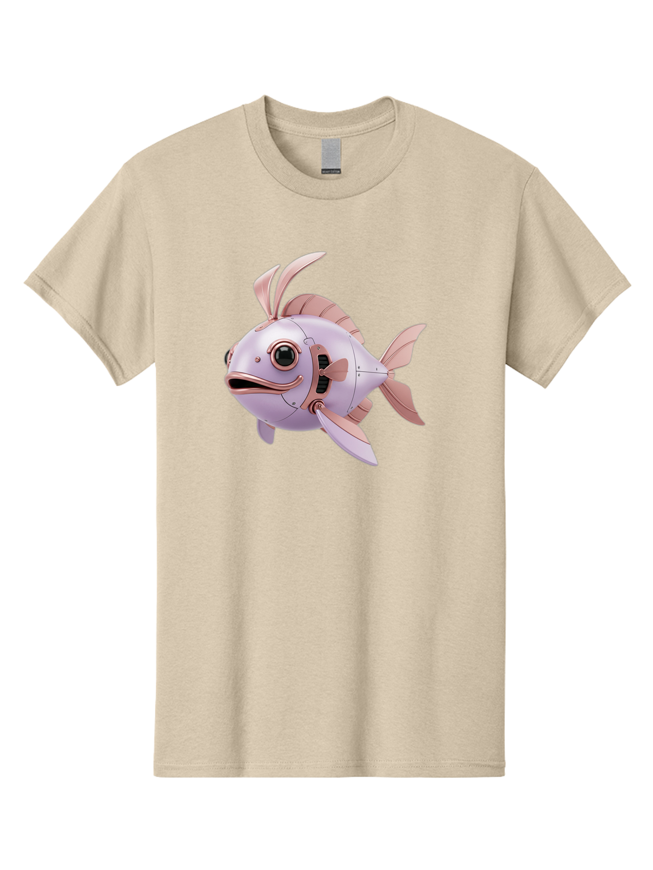 Mechanical-Fish Men'S Graphic Tee, 100% Cotton, Comfortable Casual Summer Wear, Machine Washable, Vintage Camera, Old Camera, Antique Camera, Black Camera, Classic Photography, Photography Equipment, Nostalgic Device, Film Camera, Camera Art Baf205