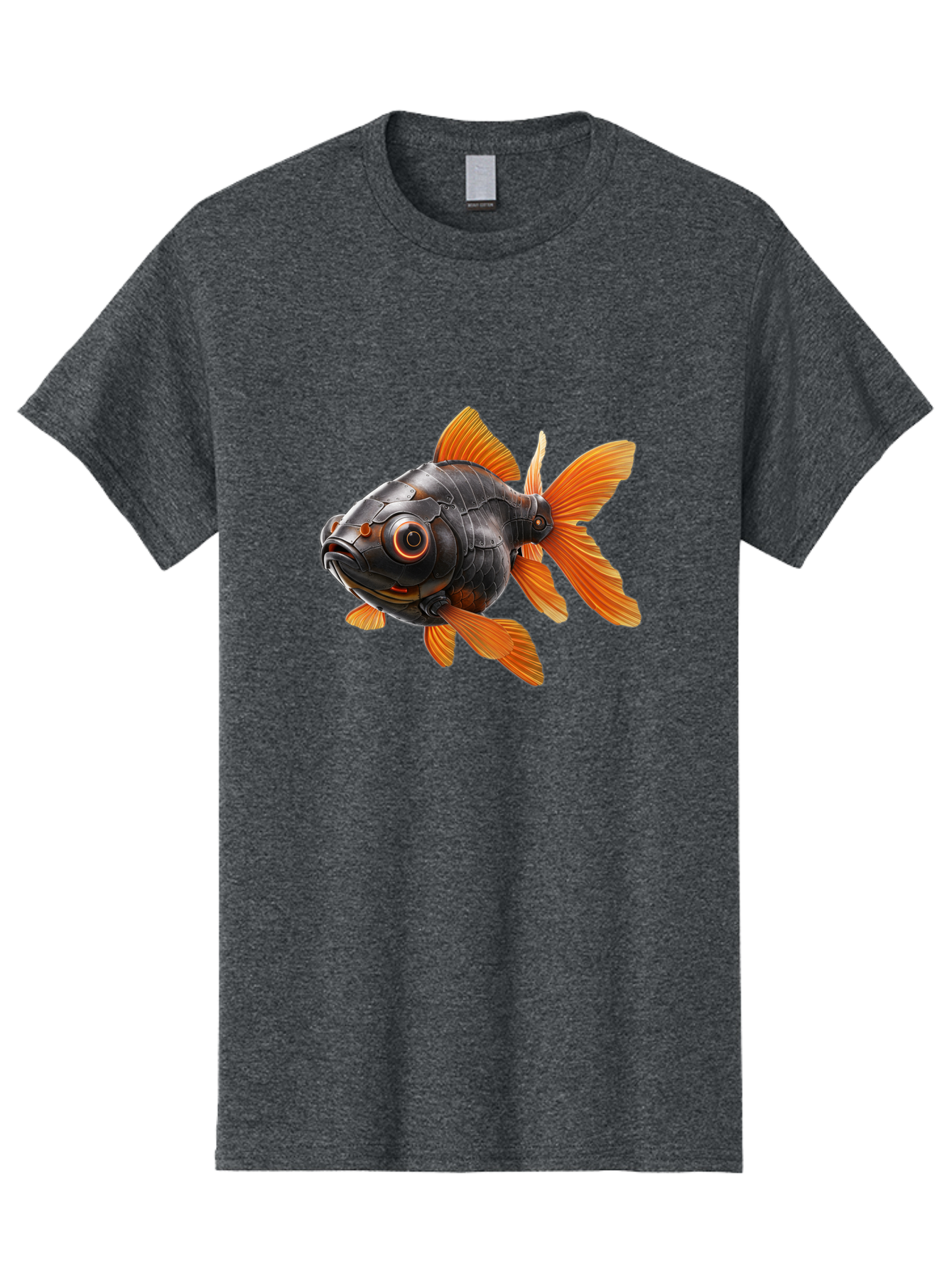 Mechanical-Goldfish Men'S Graphic Tee, 100% Cotton, Comfortable Casual Summer Wear, Machine Washable, Vintage Camera, Old Camera, Antique Camera, Black Camera, Classic Photography, Photography Equipment, Nostalgic Device, Film Camera, Baf206