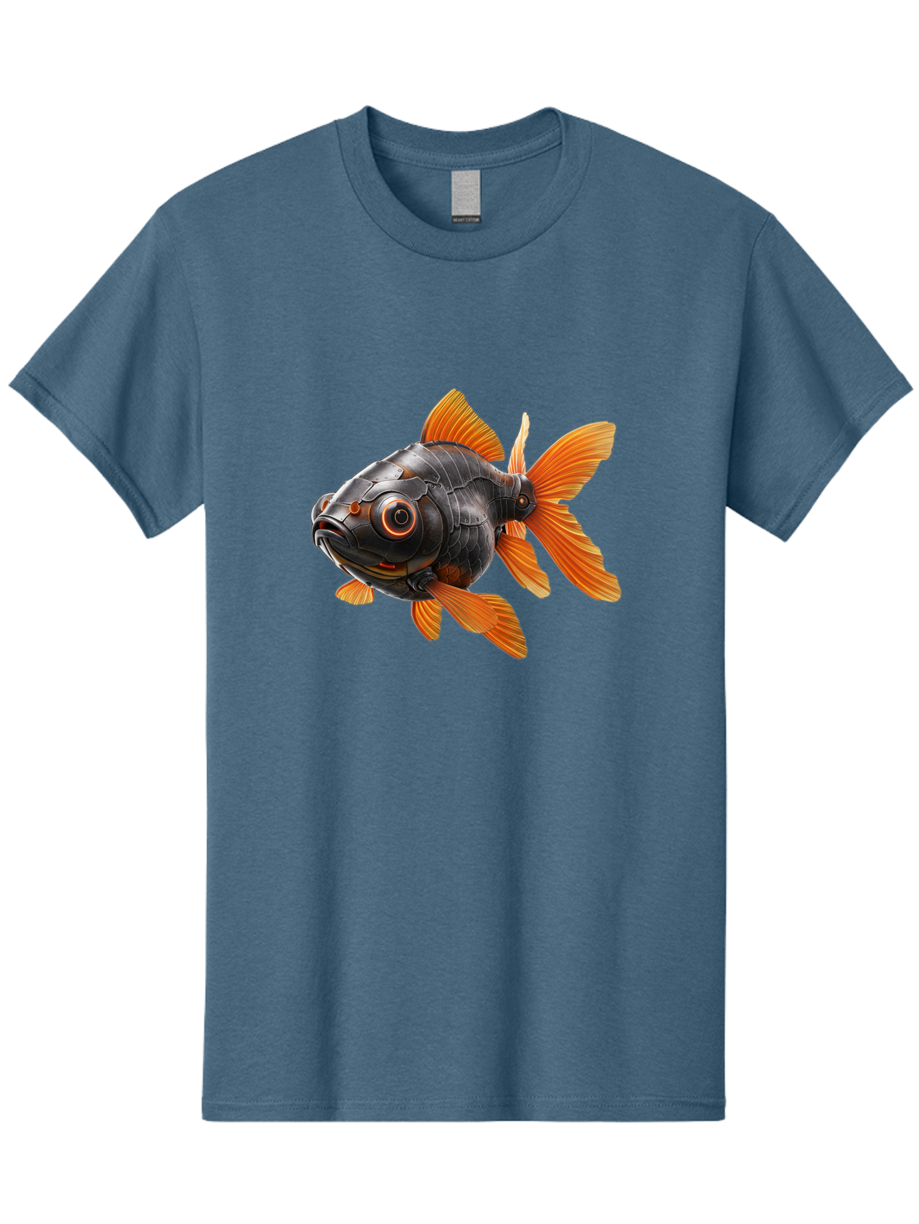 Mechanical-Goldfish Men'S Graphic Tee, 100% Cotton, Comfortable Casual Summer Wear, Machine Washable, Vintage Camera, Old Camera, Antique Camera, Black Camera, Classic Photography, Photography Equipment, Nostalgic Device, Film Camera, Baf206