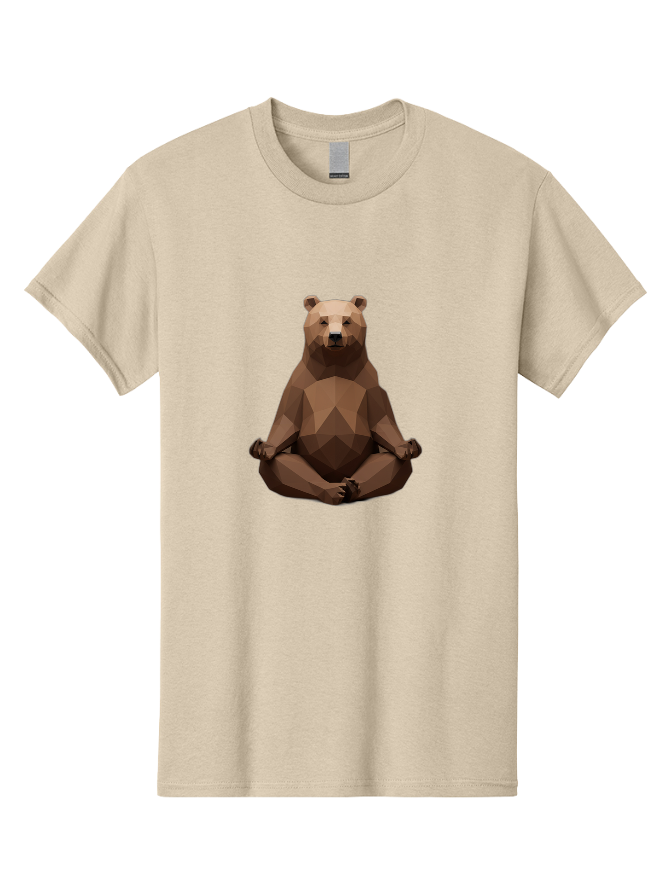 Meditating-Bear Men'S Graphic Tee, 100% Cotton, Comfortable Casual Summer Wear, Machine Washable, Vintage Camera, Old Camera, Antique Camera, Black Camera, Classic Photography, Photography Equipment, Nostalgic Device, Film Camera, Camera Art Baf207
