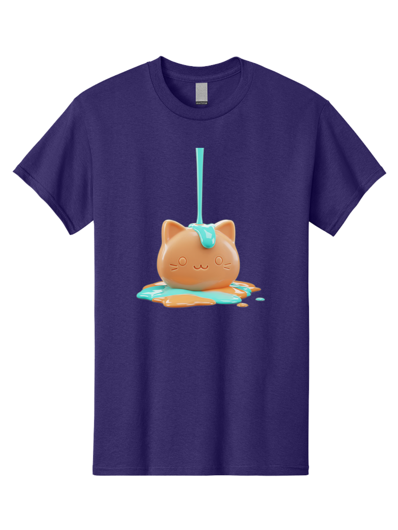 Melting-Cat-Head Men'S Graphic Tee, 100% Cotton, Comfortable Casual Summer Wear, Machine Washable, Vintage Camera, Old Camera, Antique Camera, Black Camera, Classic Photography, Photography Equipment, Nostalgic Device, Film Camera, Camera Art Baf208