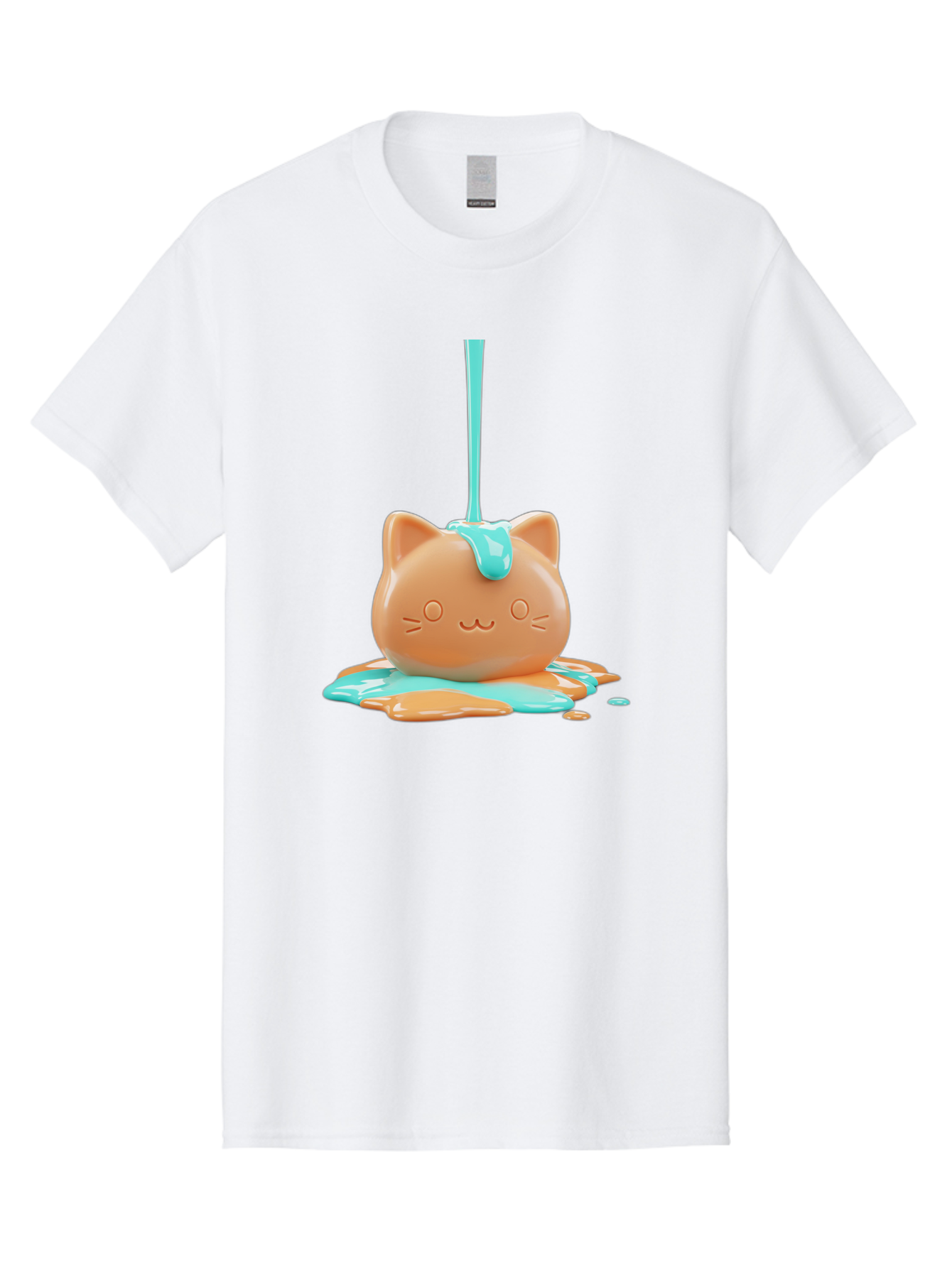 Melting-Cat-Head Men'S Graphic Tee, 100% Cotton, Comfortable Casual Summer Wear, Machine Washable, Vintage Camera, Old Camera, Antique Camera, Black Camera, Classic Photography, Photography Equipment, Nostalgic Device, Film Camera, Camera Art Baf208