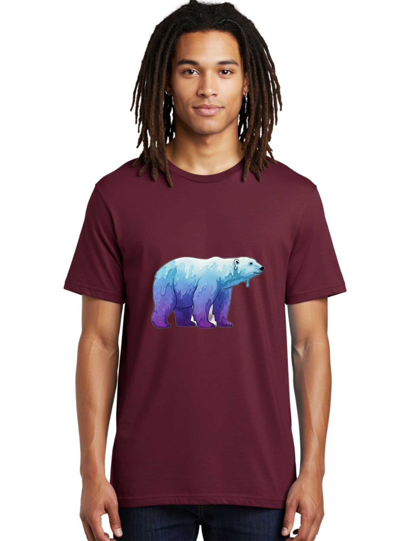 Melting-Polar-Bear-1 Men'S Graphic Tee, 100% Cotton, Comfortable Casual Summer Wear, Machine Washable, Vintage Camera, Old Camera, Antique Camera, Black Camera, Classic Photography, Photography Equipment, Nostalgic Device, Film Camera, Baf209