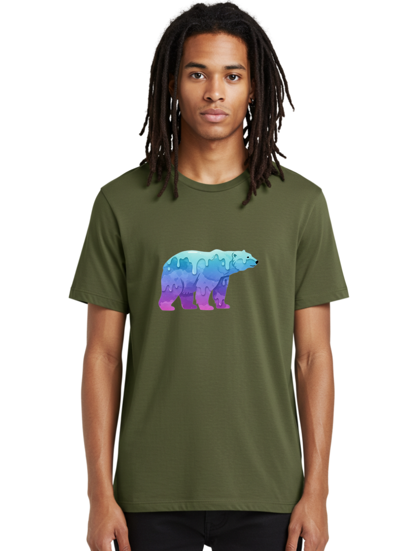 Melting-Polar-Bear-2 Men'S Graphic Tee, 100% Cotton, Comfortable Casual Summer Wear, Machine Washable, Vintage Camera, Old Camera, Antique Camera, Black Camera, Classic Photography, Photography Equipment, Nostalgic Device, Film Camera, Baf210