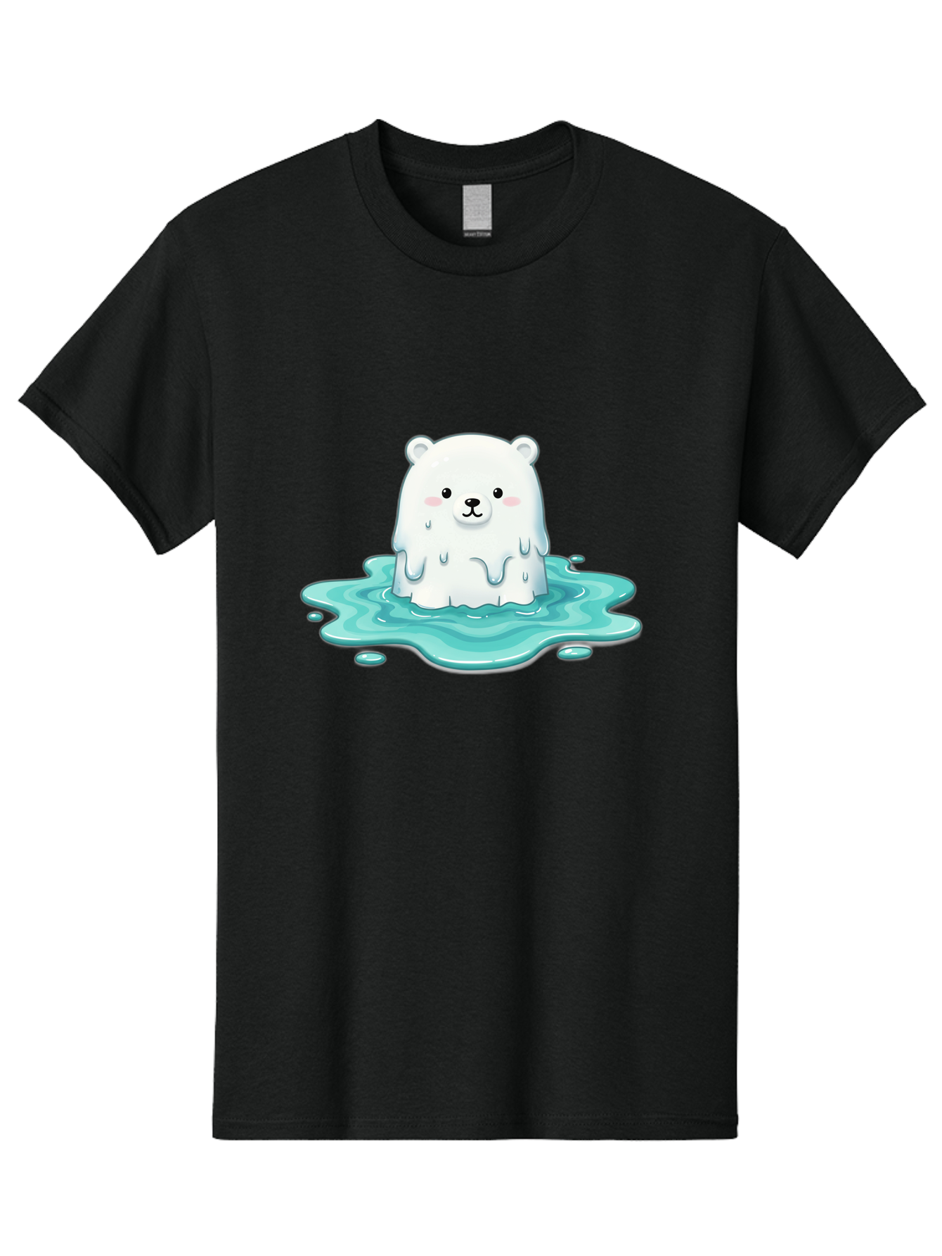 Melting-Polar-Bear Men'S Graphic Tee, 100% Cotton, Comfortable Casual Summer Wear, Machine Washable, Vintage Camera, Old Camera, Antique Camera, Black Camera, Classic Photography, Photography Equipment, Nostalgic Device, Film Camera, Baf211