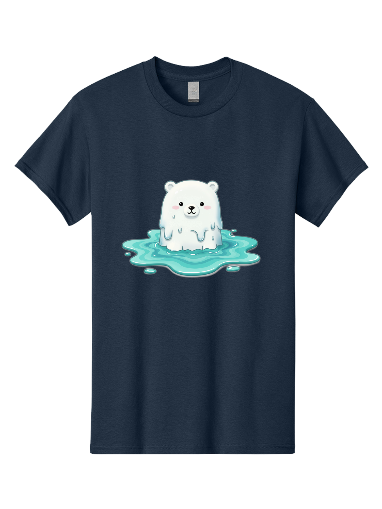 Melting-Polar-Bear Men'S Graphic Tee, 100% Cotton, Comfortable Casual Summer Wear, Machine Washable, Vintage Camera, Old Camera, Antique Camera, Black Camera, Classic Photography, Photography Equipment, Nostalgic Device, Film Camera, Baf211