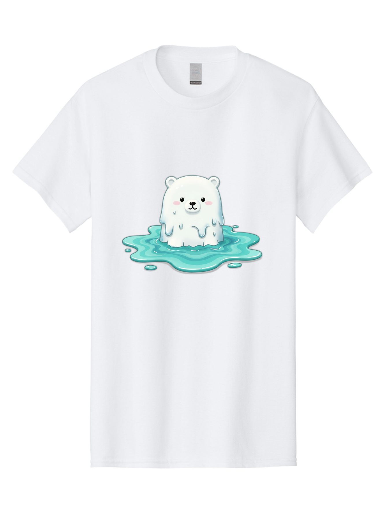 Melting-Polar-Bear Men'S Graphic Tee, 100% Cotton, Comfortable Casual Summer Wear, Machine Washable, Vintage Camera, Old Camera, Antique Camera, Black Camera, Classic Photography, Photography Equipment, Nostalgic Device, Film Camera, Baf211