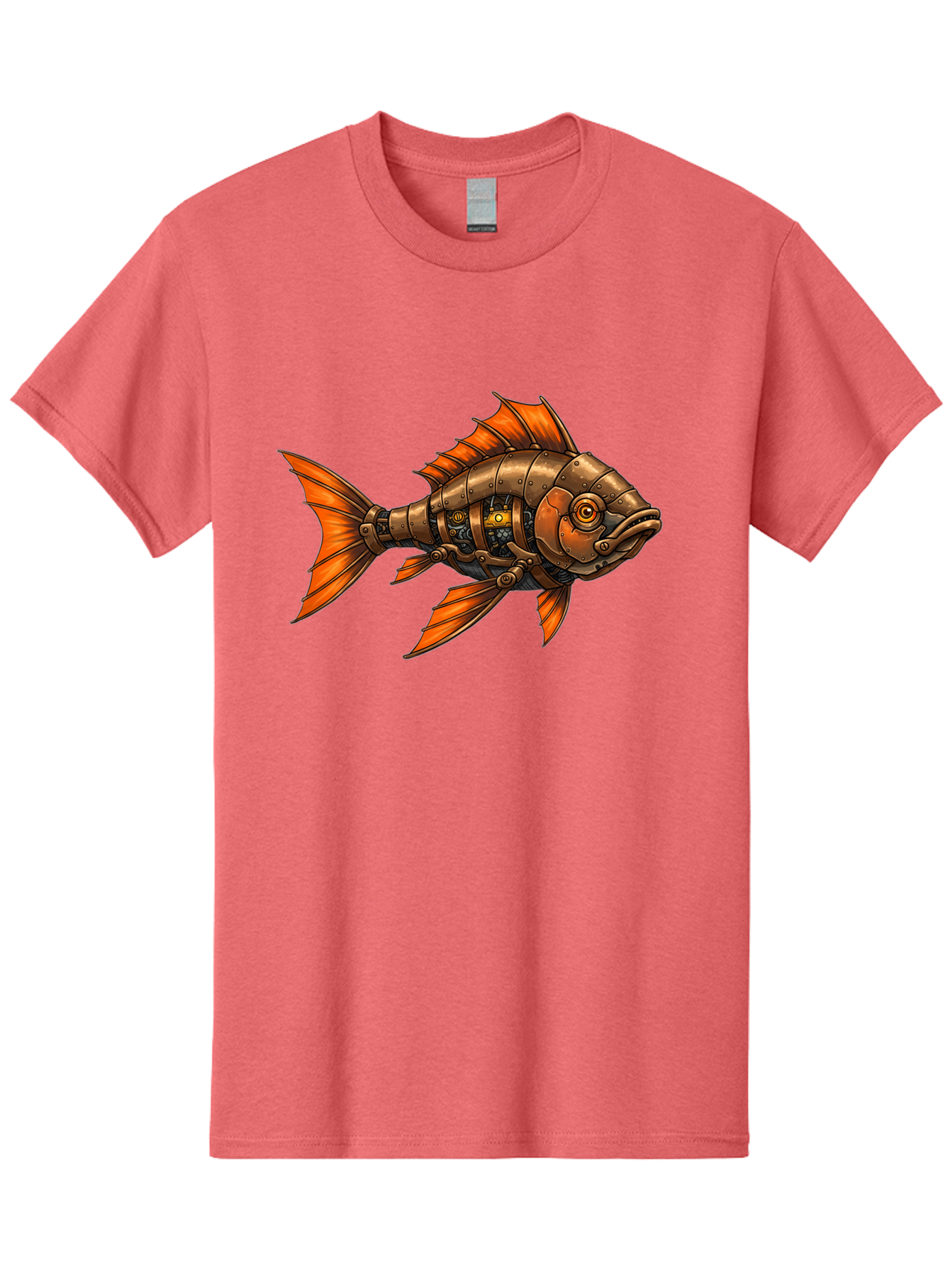 Metal-Fish Men'S Graphic Tee, 100% Cotton, Comfortable Casual Summer Wear, Machine Washable, Vintage Camera, Old Camera, Antique Camera, Black Camera, Classic Photography, Photography Equipment, Nostalgic Device, Film Camera, Camera Art Baf213