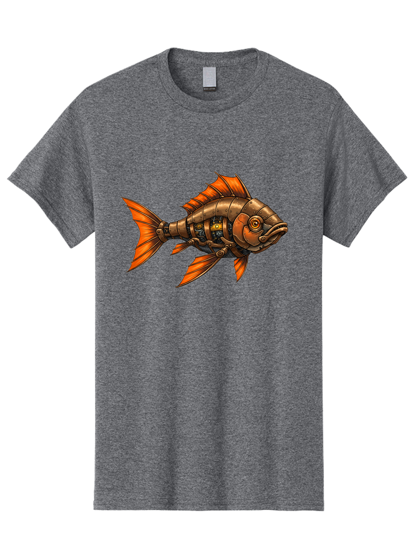 Metal-Fish Men'S Graphic Tee, 100% Cotton, Comfortable Casual Summer Wear, Machine Washable, Vintage Camera, Old Camera, Antique Camera, Black Camera, Classic Photography, Photography Equipment, Nostalgic Device, Film Camera, Camera Art Baf213