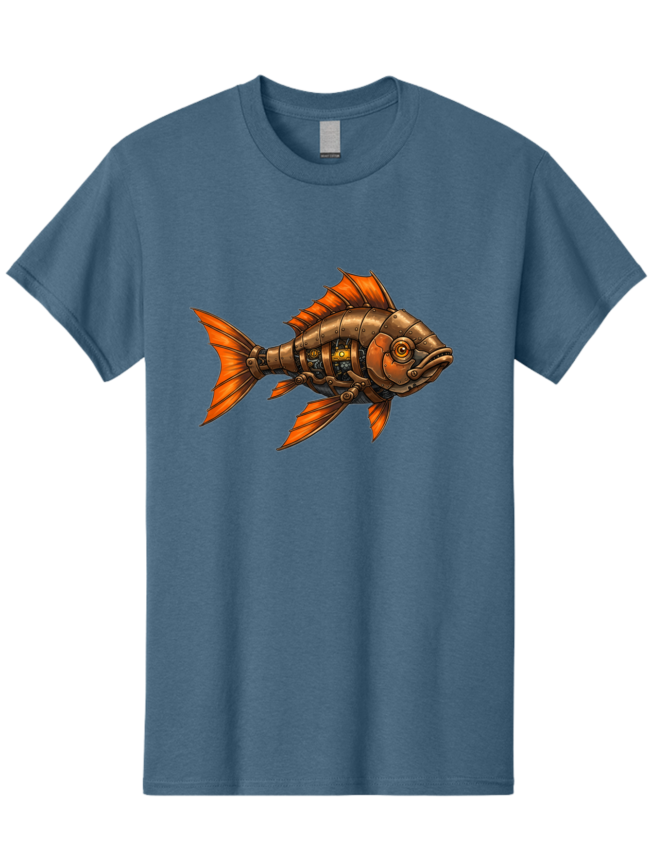 Metal-Fish Men'S Graphic Tee, 100% Cotton, Comfortable Casual Summer Wear, Machine Washable, Vintage Camera, Old Camera, Antique Camera, Black Camera, Classic Photography, Photography Equipment, Nostalgic Device, Film Camera, Camera Art Baf213