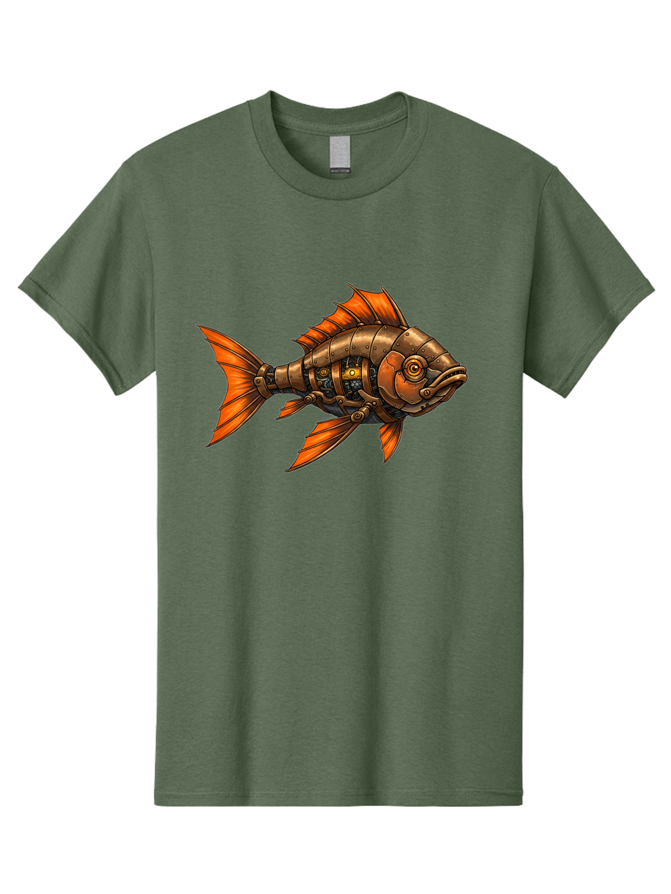 Metal-Fish Men'S Graphic Tee, 100% Cotton, Comfortable Casual Summer Wear, Machine Washable, Vintage Camera, Old Camera, Antique Camera, Black Camera, Classic Photography, Photography Equipment, Nostalgic Device, Film Camera, Camera Art Baf213