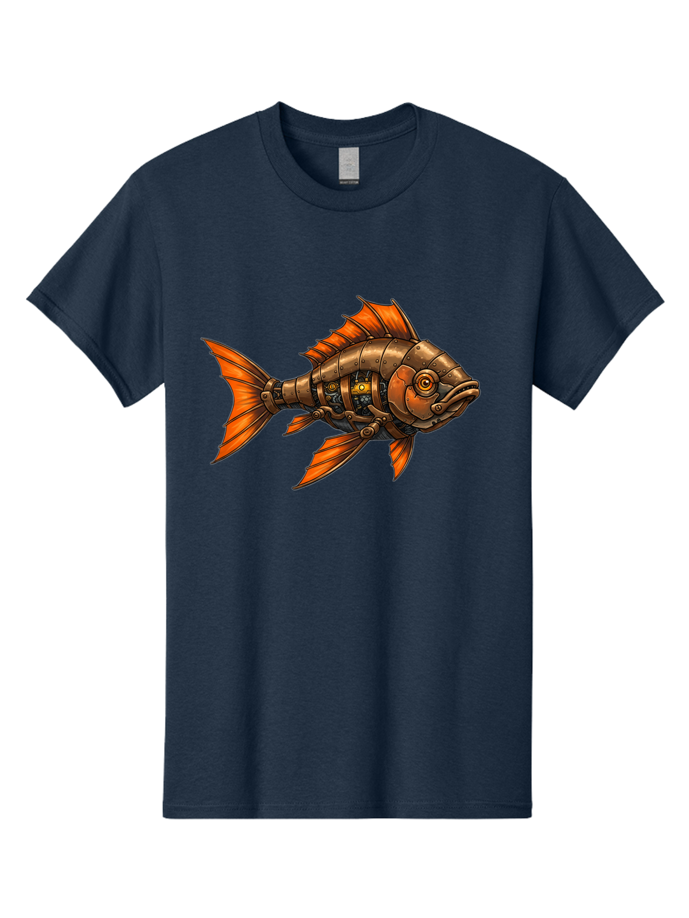 Metal-Fish Men'S Graphic Tee, 100% Cotton, Comfortable Casual Summer Wear, Machine Washable, Vintage Camera, Old Camera, Antique Camera, Black Camera, Classic Photography, Photography Equipment, Nostalgic Device, Film Camera, Camera Art Baf213