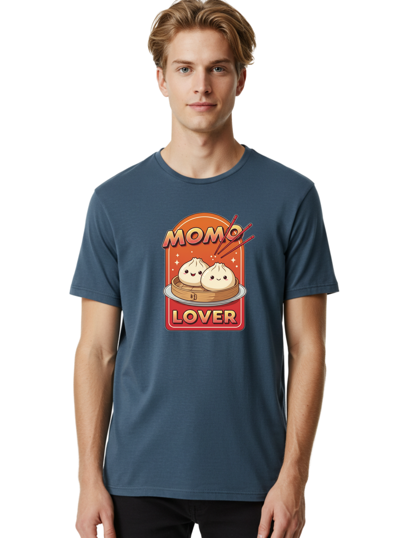 Momo-Lover-1 Men'S Graphic Tee, 100% Cotton, Comfortable Casual Summer Wear, Machine Washable, Vintage Camera, Old Camera, Antique Camera, Black Camera, Classic Photography, Photography Equipment, Nostalgic Device, Film Camera, Camera Art Baf220