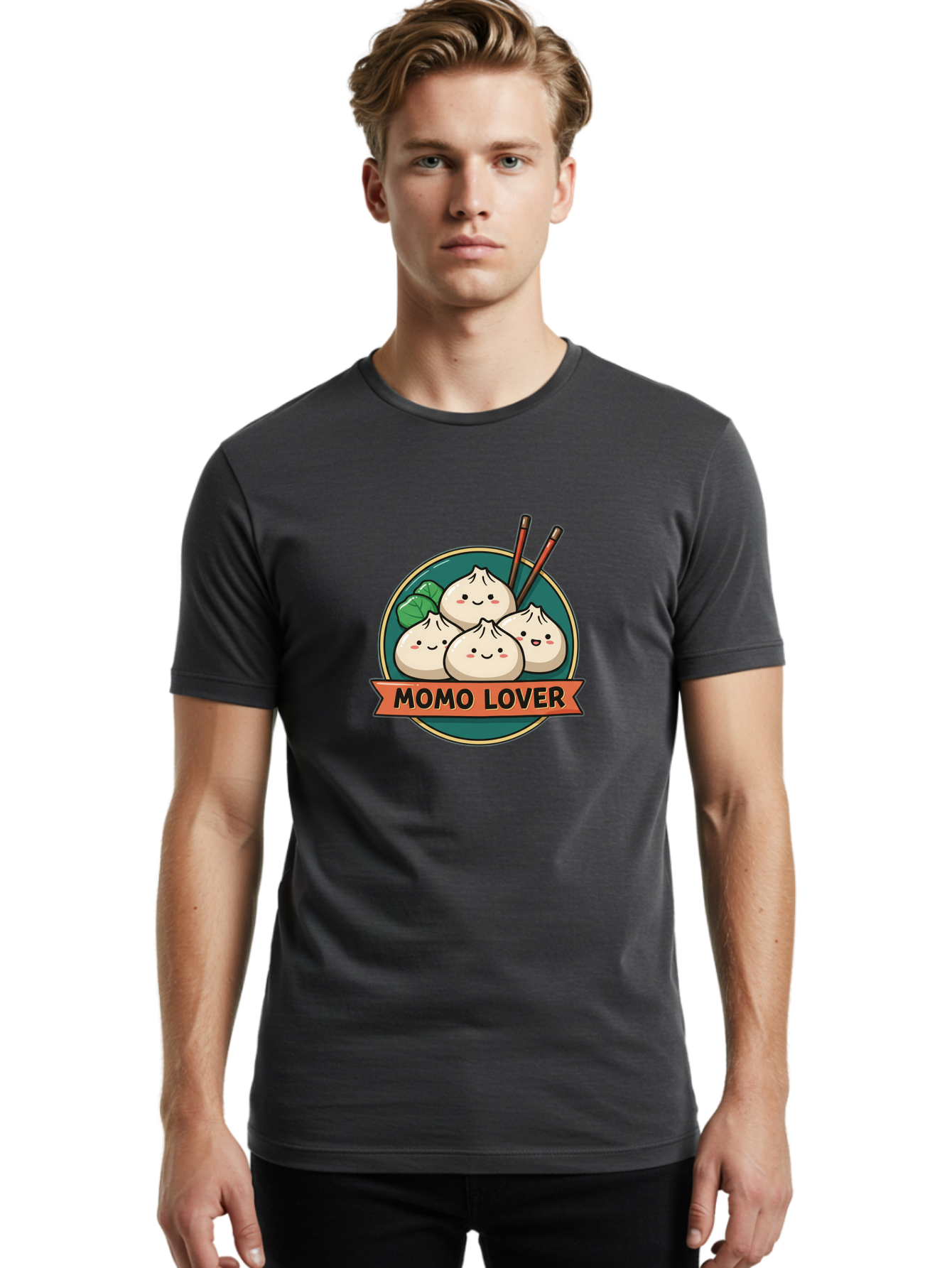 Momo-Lover-2 Men'S Graphic Tee, 100% Cotton, Comfortable Casual Summer Wear, Machine Washable, Vintage Camera, Old Camera, Antique Camera, Black Camera, Classic Photography, Photography Equipment, Nostalgic Device, Film Camera, Camera Art Baf221