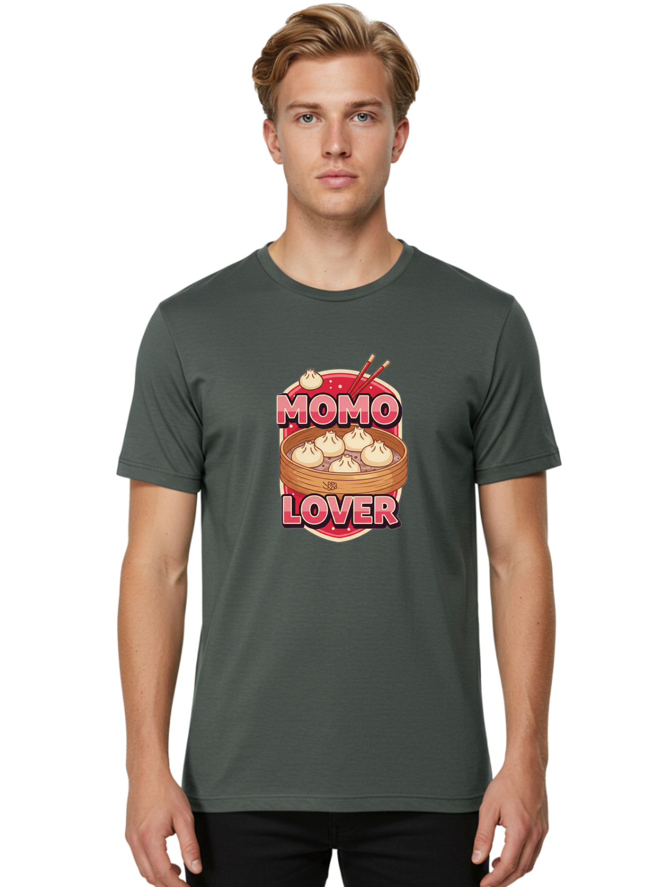 Momo-Lover-3 Men'S Graphic Tee, 100% Cotton, Comfortable Casual Summer Wear, Machine Washable, Vintage Camera, Old Camera, Antique Camera, Black Camera, Classic Photography, Photography Equipment, Nostalgic Device, Film Camera, Camera Art Baf222