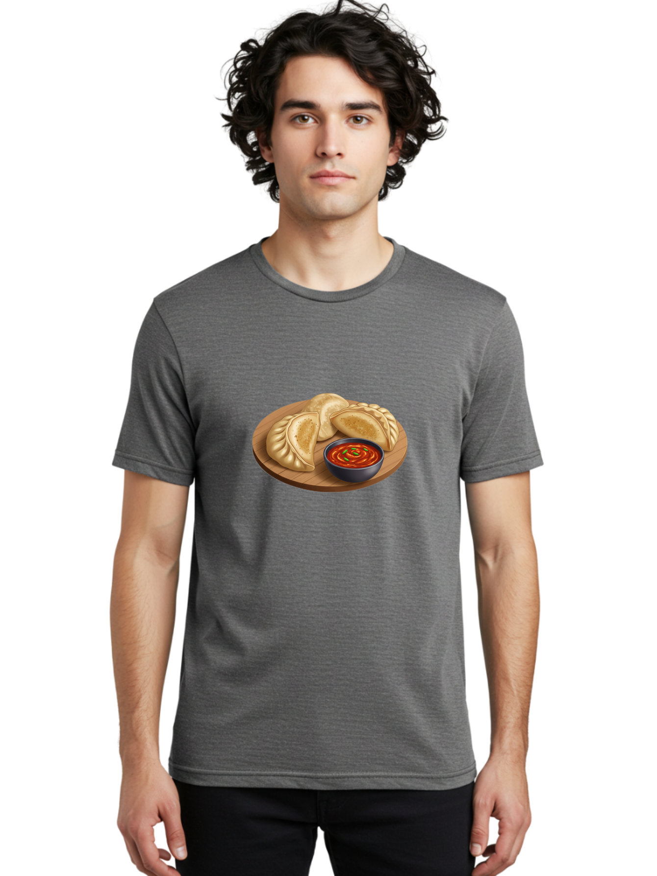 Momos-With-Red-Sauce-1 Men'S Graphic Tee, 100% Cotton, Comfortable Casual Summer Wear, Machine Washable, Vintage Camera, Old Camera, Antique Camera, Black Camera, Classic Photography, Photography Equipment, Nostalgic Device, Film Camera, Baf226