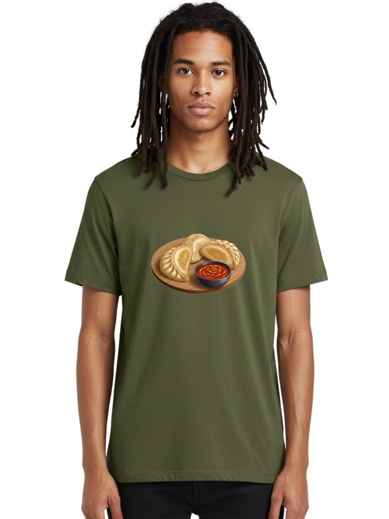 Momos-With-Red-Sauce-1 Men'S Graphic Tee, 100% Cotton, Comfortable Casual Summer Wear, Machine Washable, Vintage Camera, Old Camera, Antique Camera, Black Camera, Classic Photography, Photography Equipment, Nostalgic Device, Film Camera, Baf226