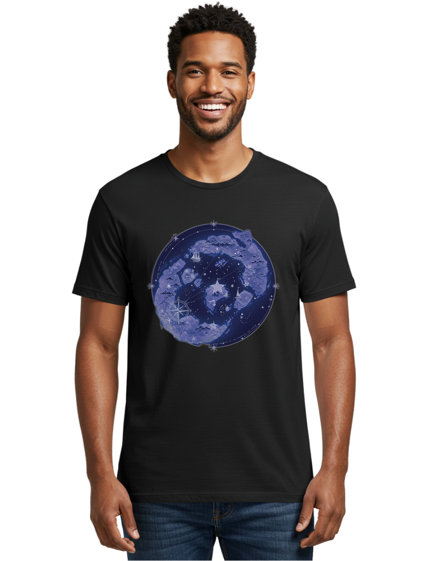 Moon-Map Men'S Graphic Tee, 100% Cotton, Comfortable Casual Summer Wear, Machine Washable, Vintage Camera, Old Camera, Antique Camera, Black Camera, Classic Photography, Photography Equipment, Nostalgic Device, Film Camera, Camera Art Baf232