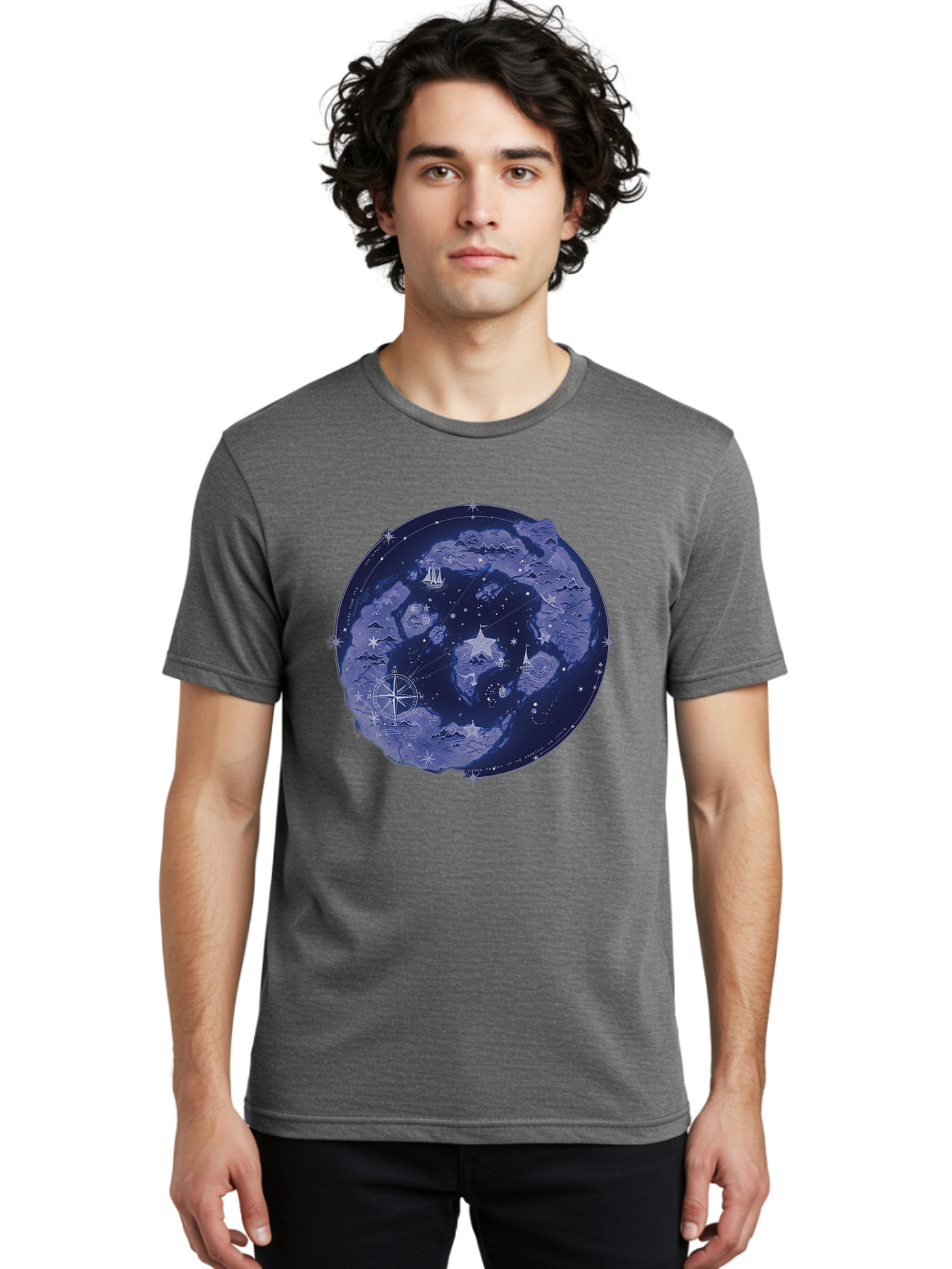 Moon-Map Men'S Graphic Tee, 100% Cotton, Comfortable Casual Summer Wear, Machine Washable, Vintage Camera, Old Camera, Antique Camera, Black Camera, Classic Photography, Photography Equipment, Nostalgic Device, Film Camera, Camera Art Baf232