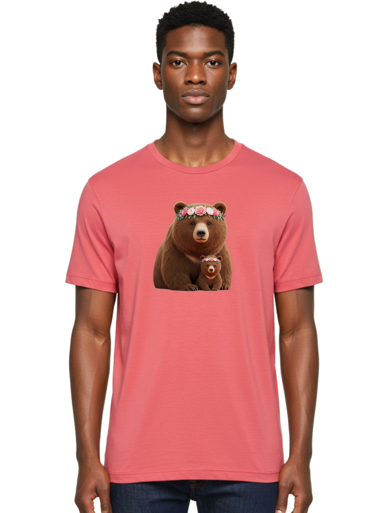 Mother-Bear-Cub Men'S Graphic Tee, 100% Cotton, Comfortable Casual Summer Wear, Machine Washable, Vintage Camera, Old Camera, Antique Camera, Black Camera, Classic Photography, Photography Equipment, Nostalgic Device, Film Camera, Camera Art Baf233