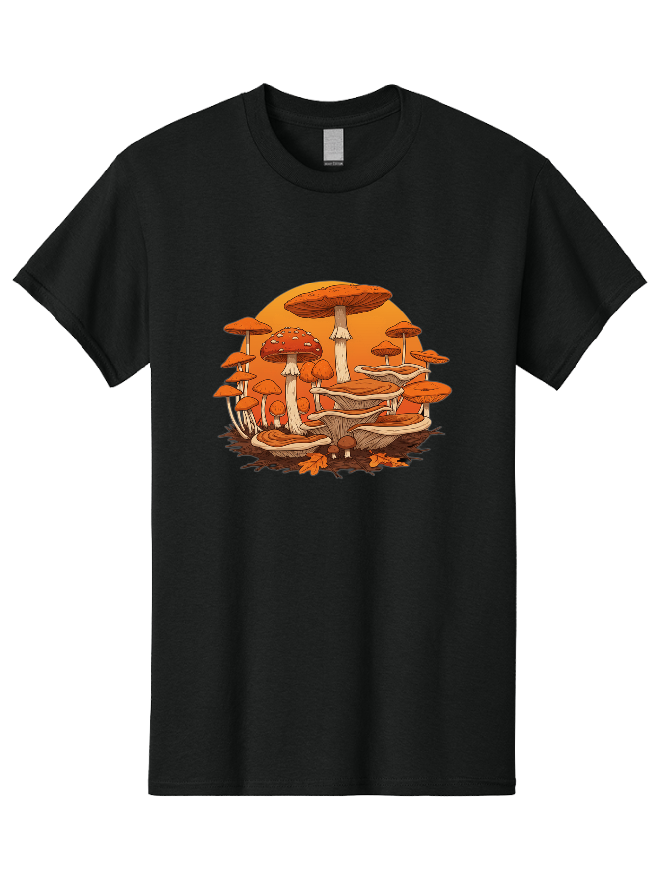 Mushroom-Cluster Men'S Graphic Tee, 100% Cotton, Comfortable Casual Summer Wear, Machine Washable, Vintage Camera, Old Camera, Antique Camera, Black Camera, Classic Photography, Photography Equipment, Nostalgic Device, Film Camera, Camera Art Baf235