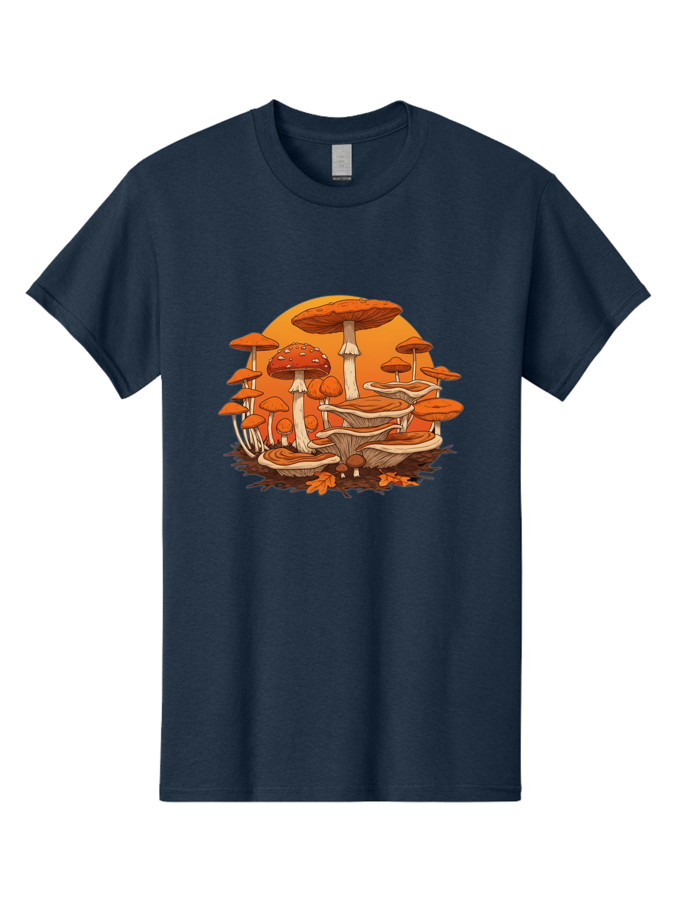 Mushroom-Cluster Men'S Graphic Tee, 100% Cotton, Comfortable Casual Summer Wear, Machine Washable, Vintage Camera, Old Camera, Antique Camera, Black Camera, Classic Photography, Photography Equipment, Nostalgic Device, Film Camera, Camera Art Baf235